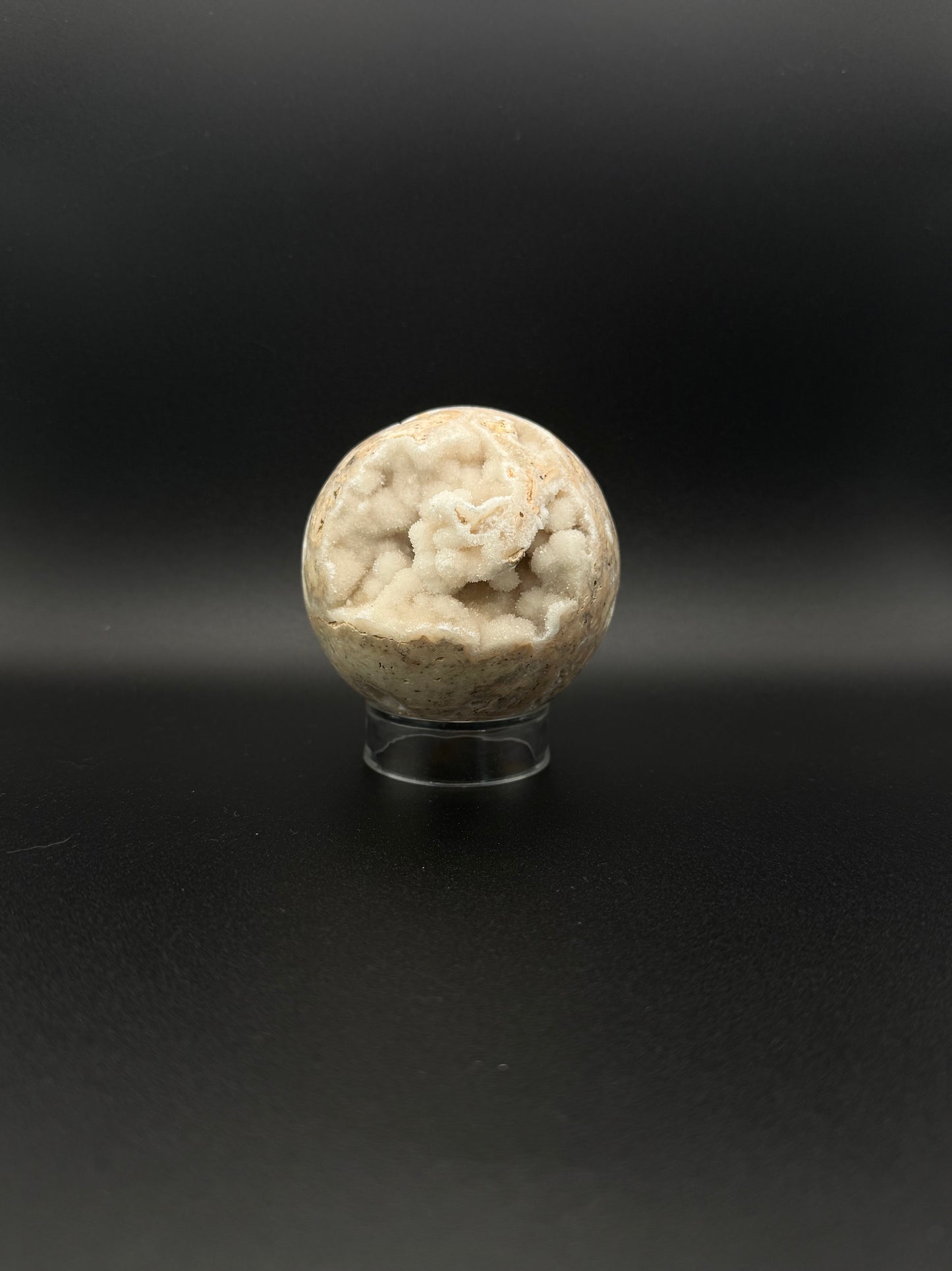 Sphere shaped calcite crystal.