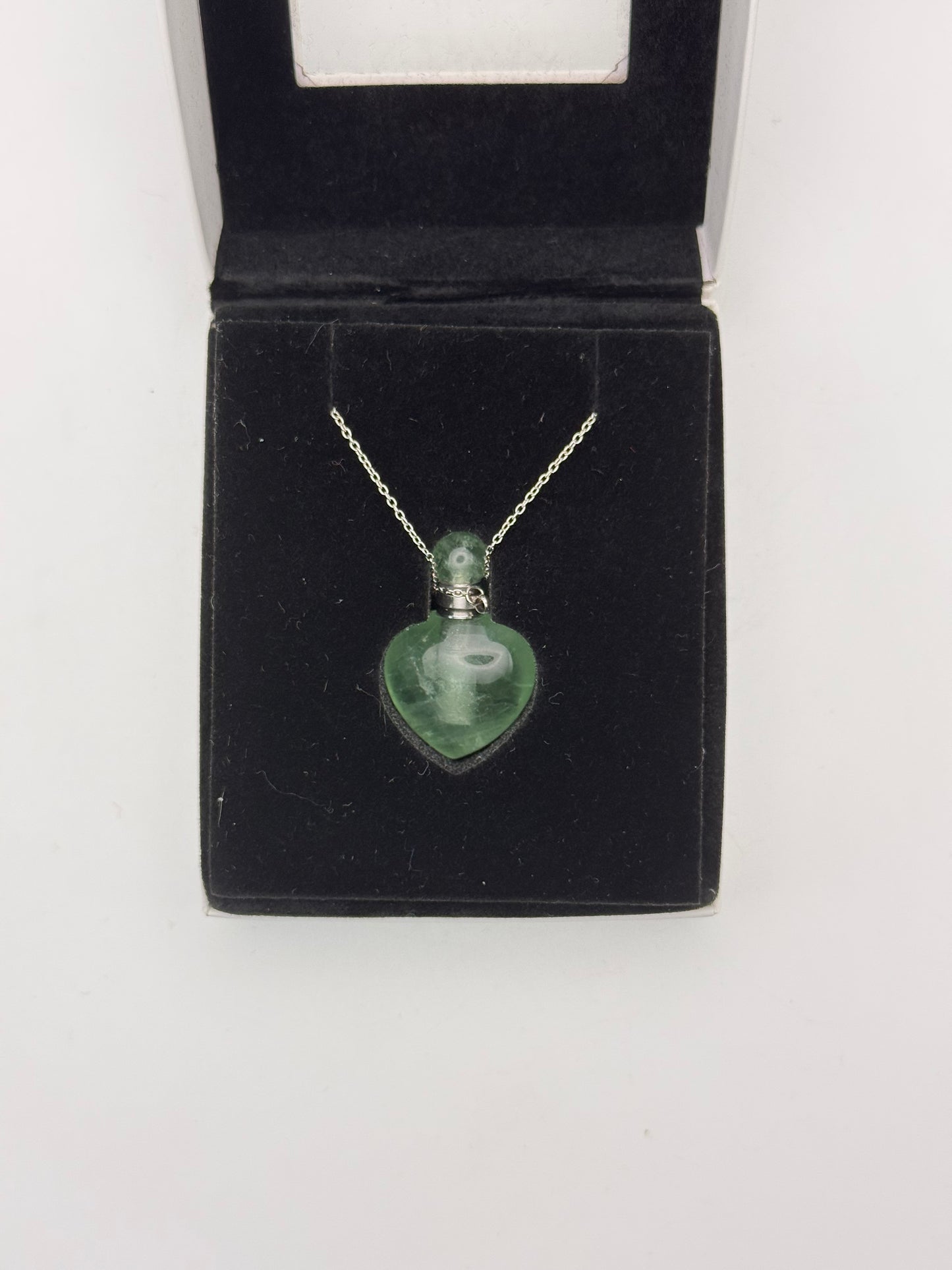 Aromatherapy Necklace -Fluorite "Intuition"