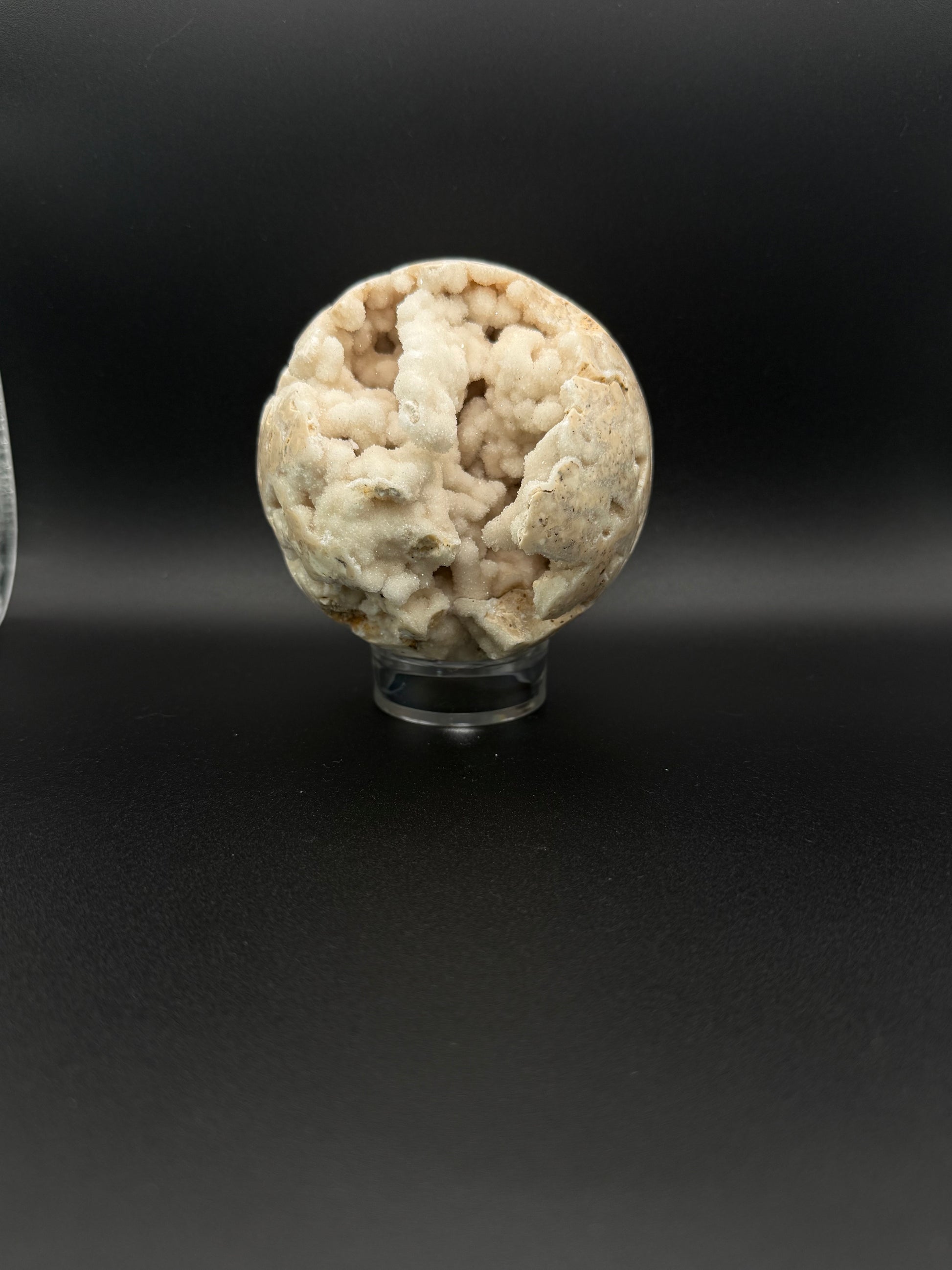 Sphere shaped calcite crystal.