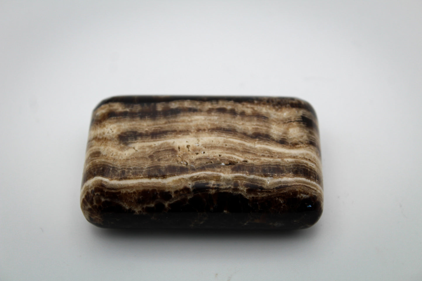 Chocolate Calcite Rectangle Soap 5