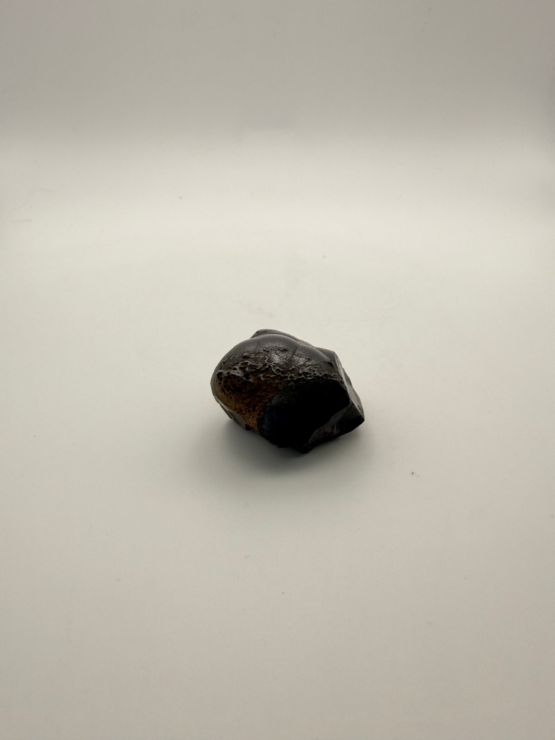 Small raw hematite specimen.