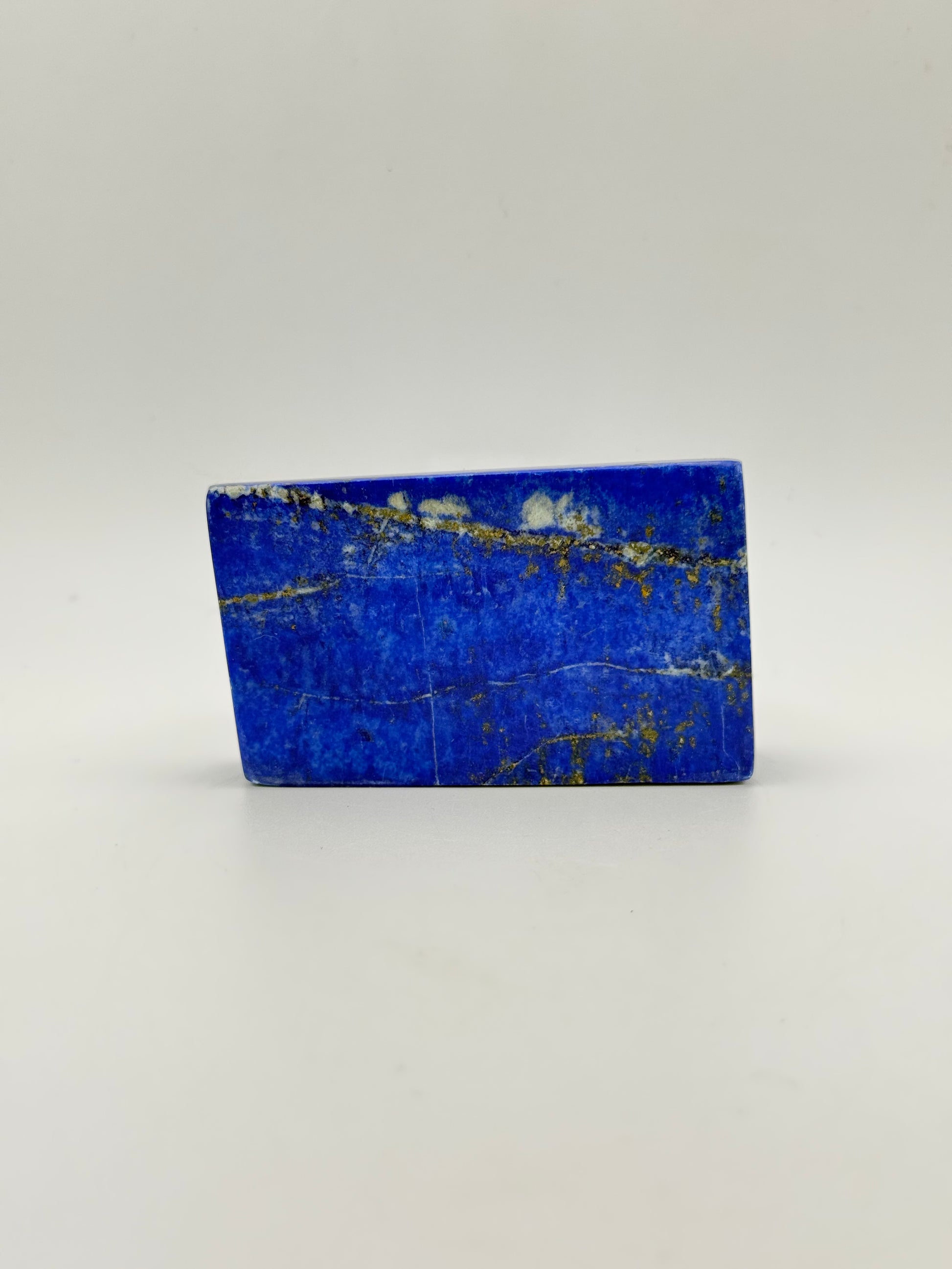 Polished Lapis Lazuli free form.