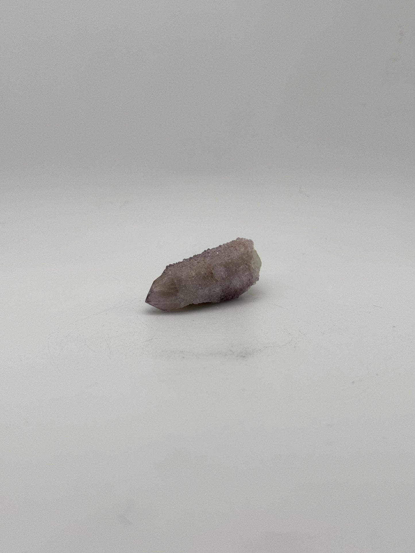 Raw specimen of spirit quartz.