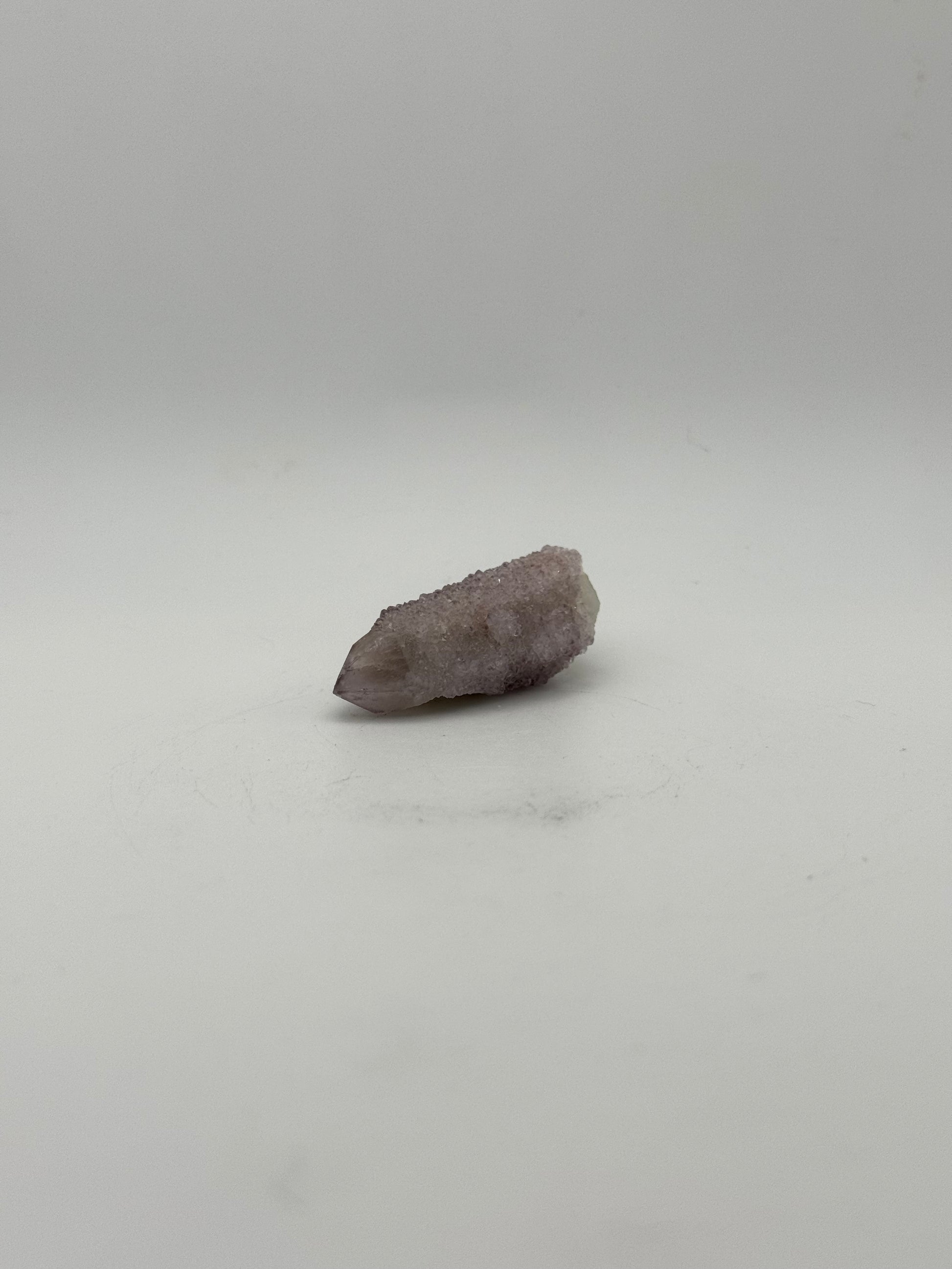 Raw specimen of spirit quartz.