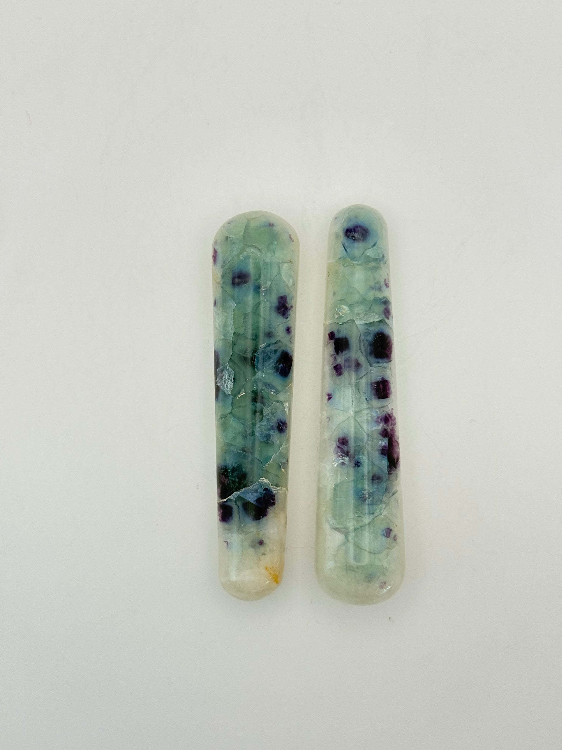 Rainbow Fluorite massage wand