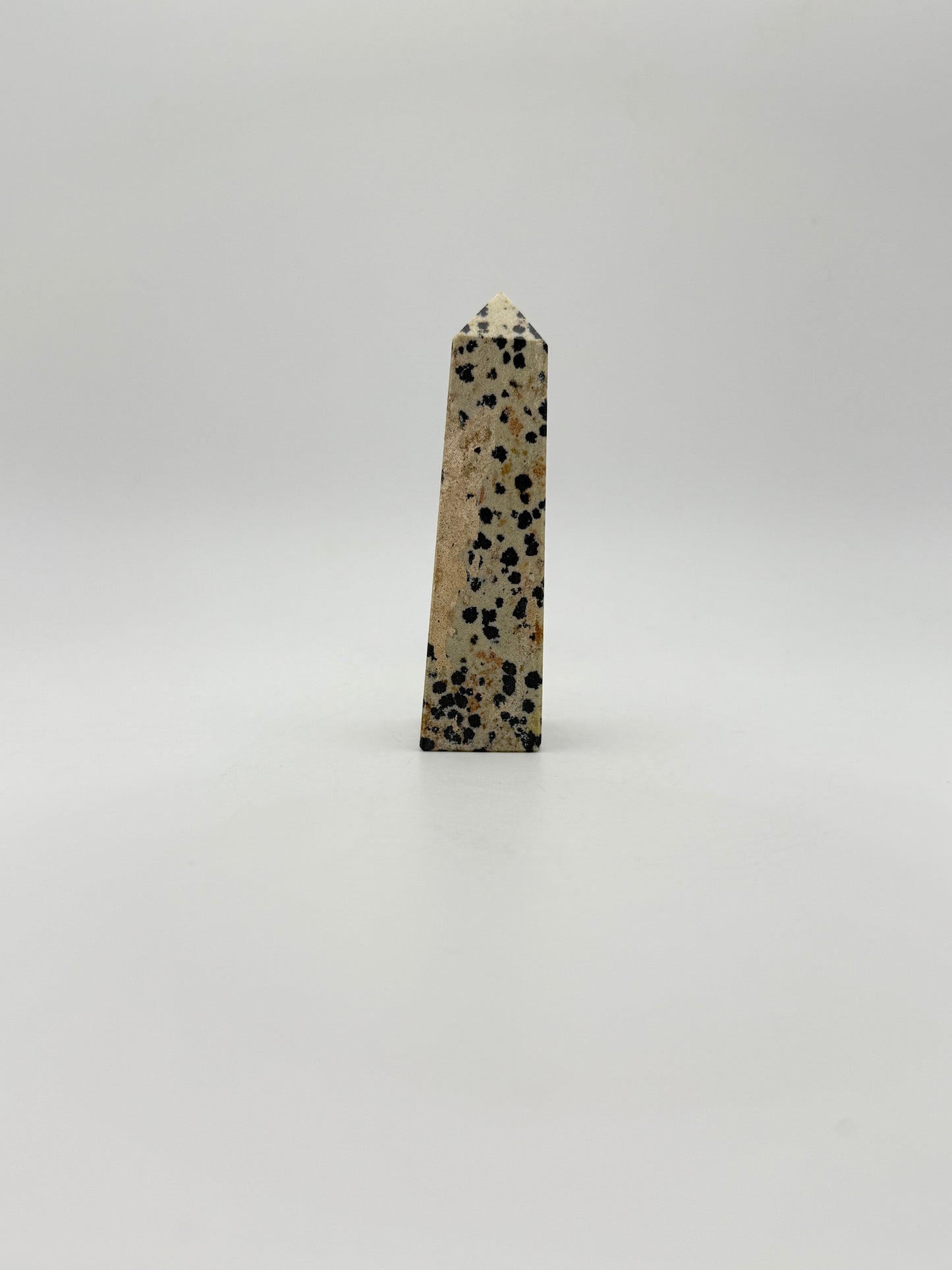 Dalmatian Jasper tower with four sides.