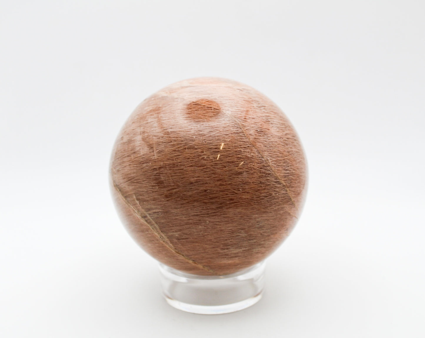 Peach Moonstone Sphere 1