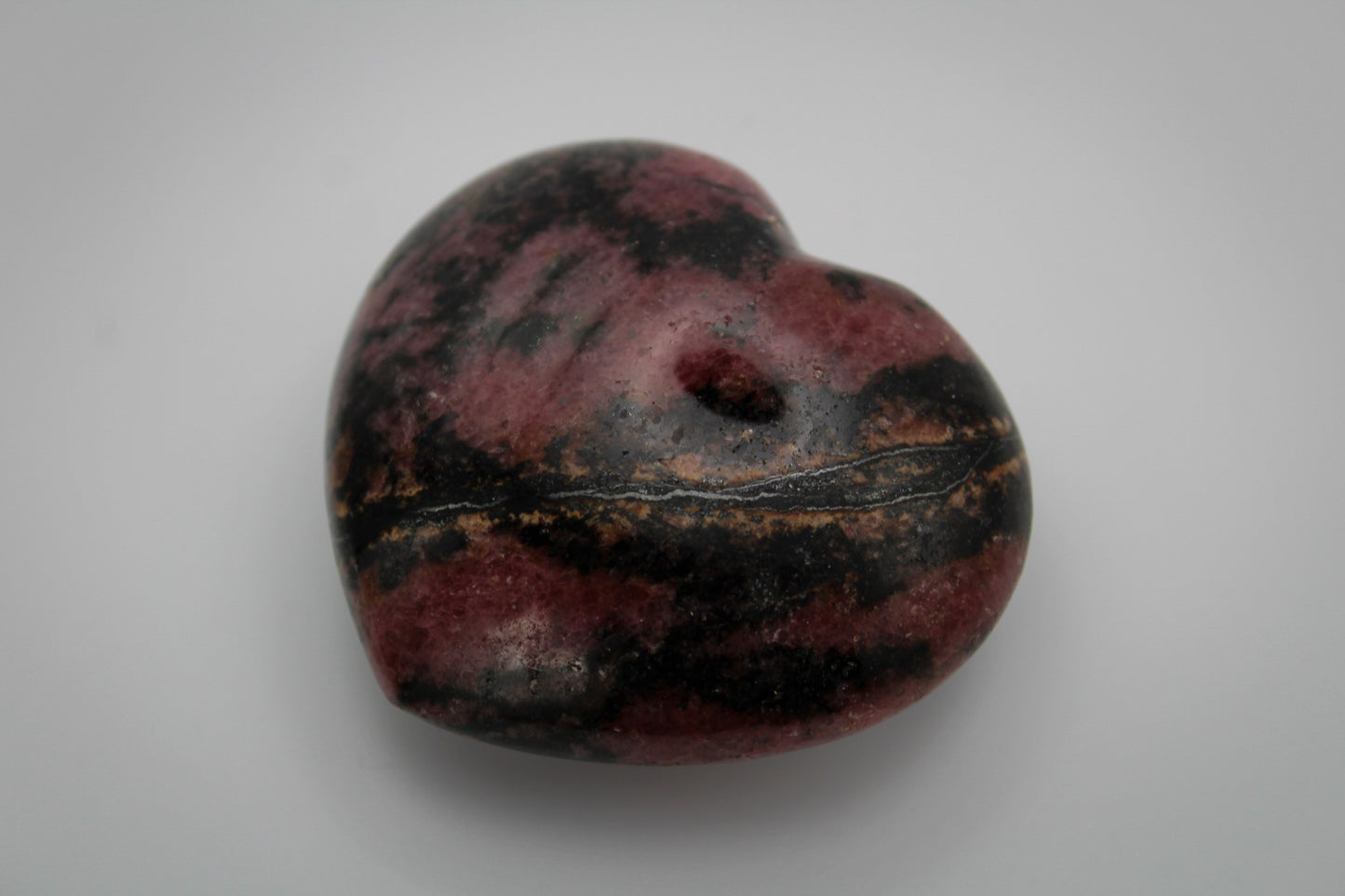 Rhodonite Heart 1