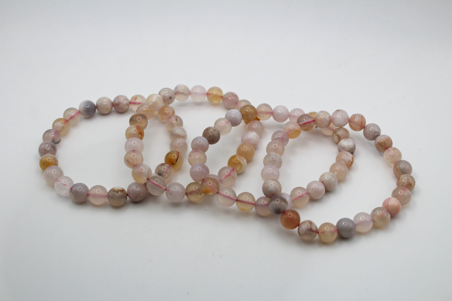 Flower Agate Bracelet