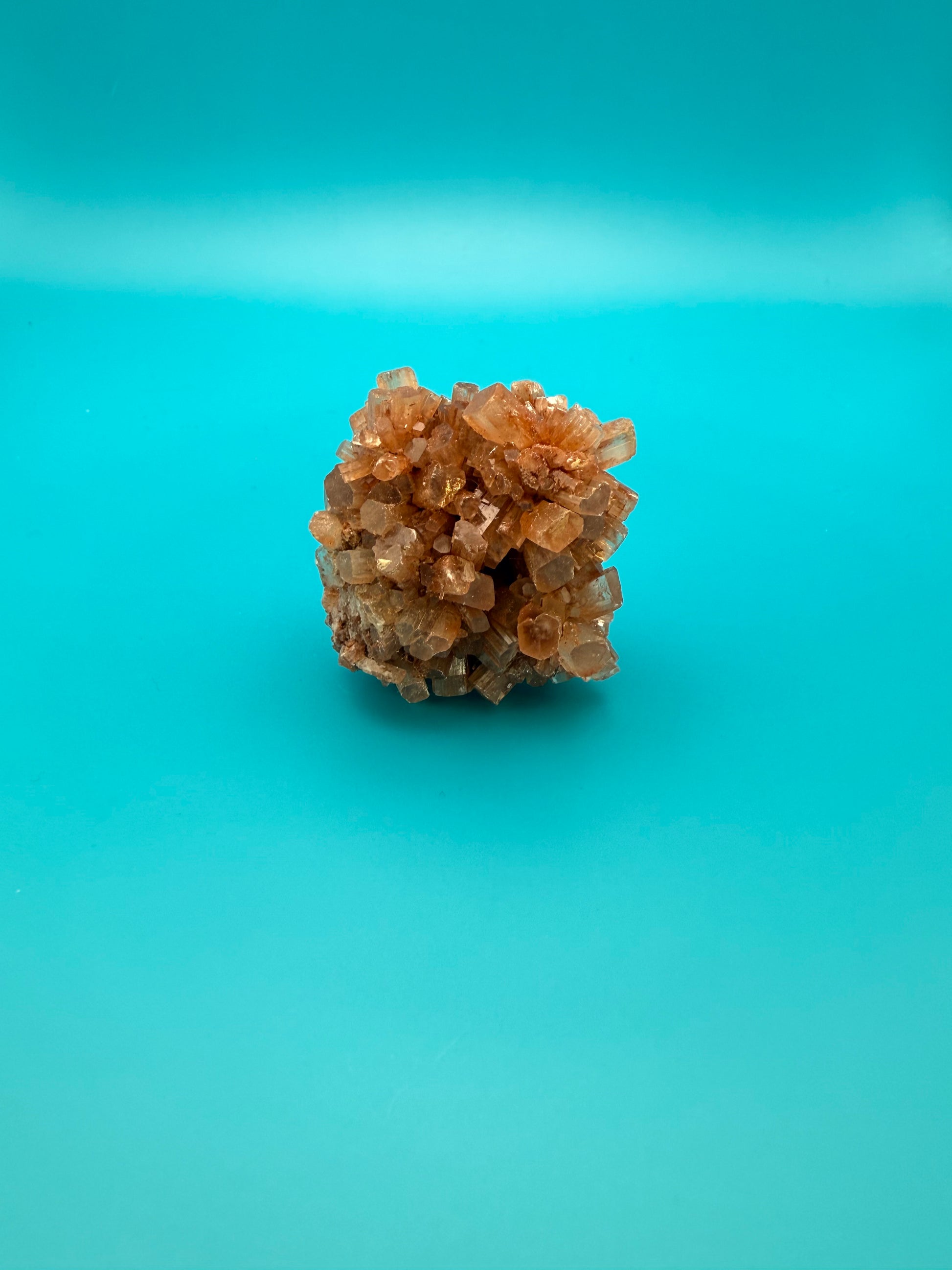 Aragonite cluster with nice crystal formations.