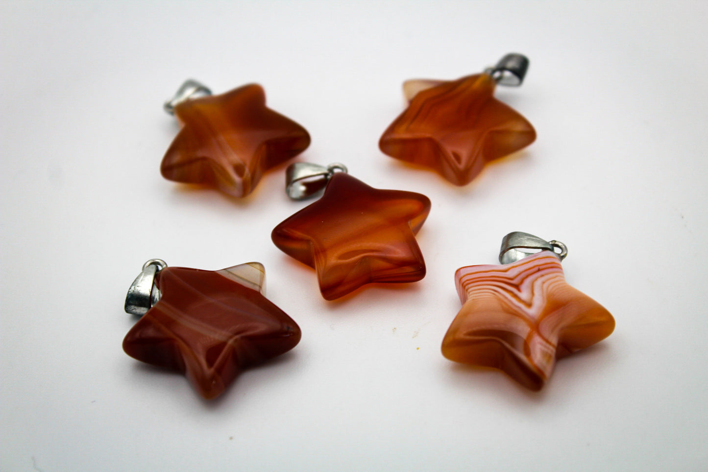 Carnelian Star Pendant