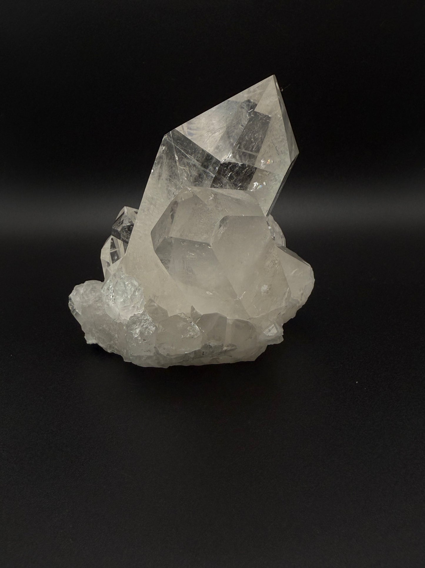 Clear Quartz crystal cluster specimen