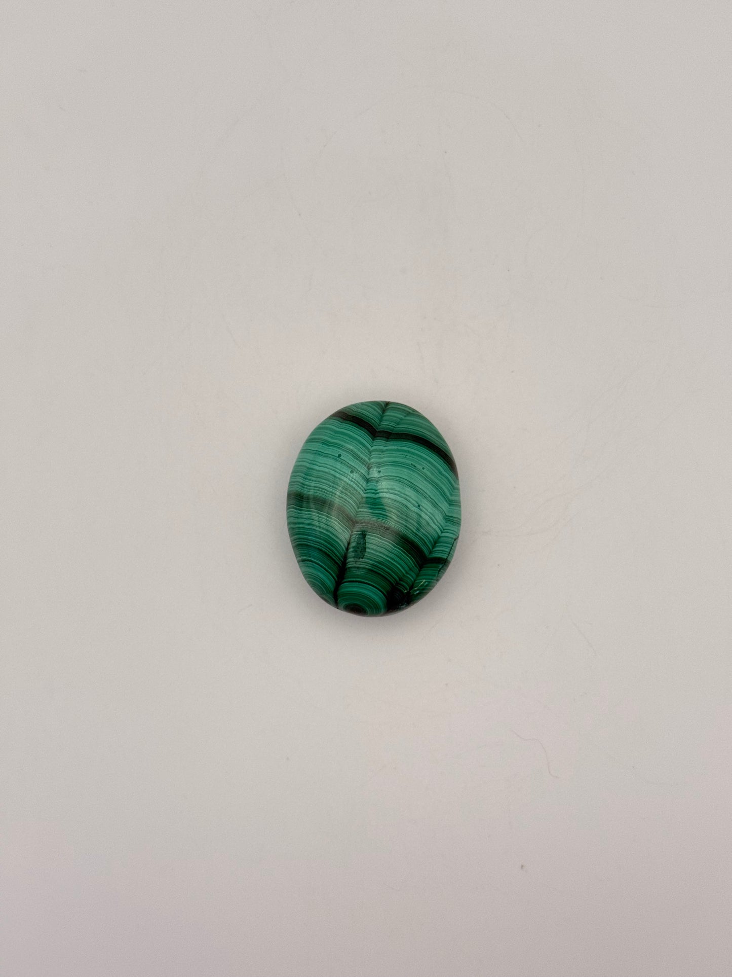 Vibrant green malachite pillow.