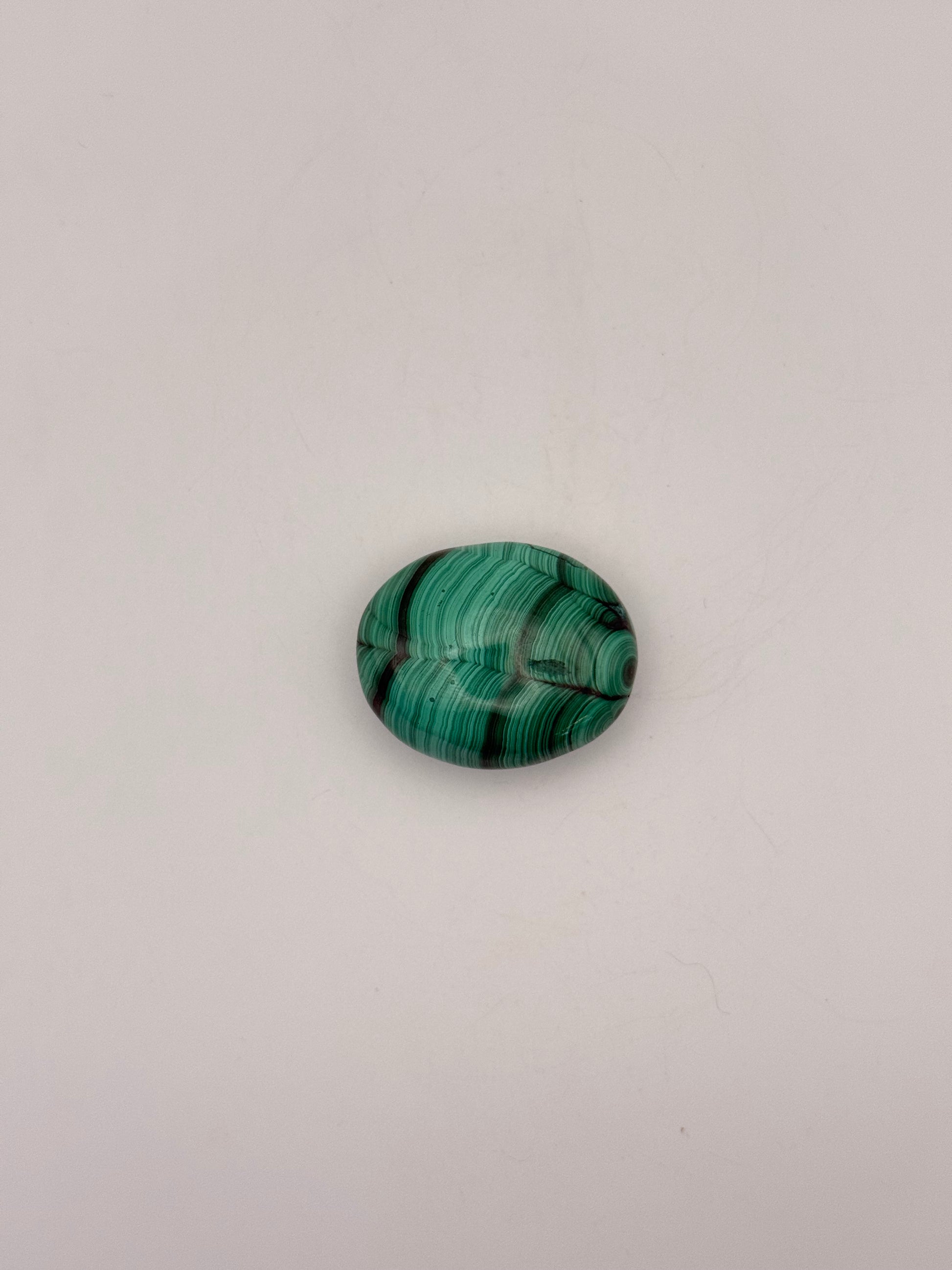 Vibrant green malachite pillow.
