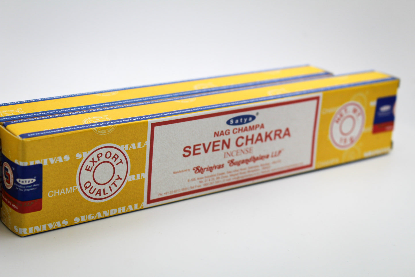 Seven Chakra Incense Package