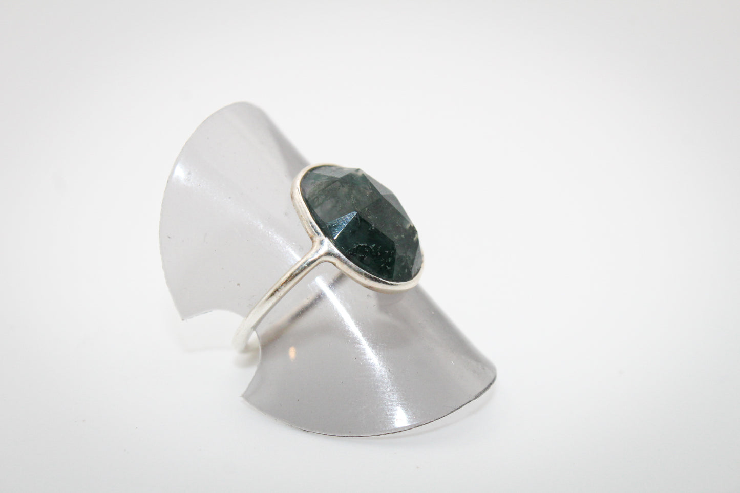 Moss Agate Ring