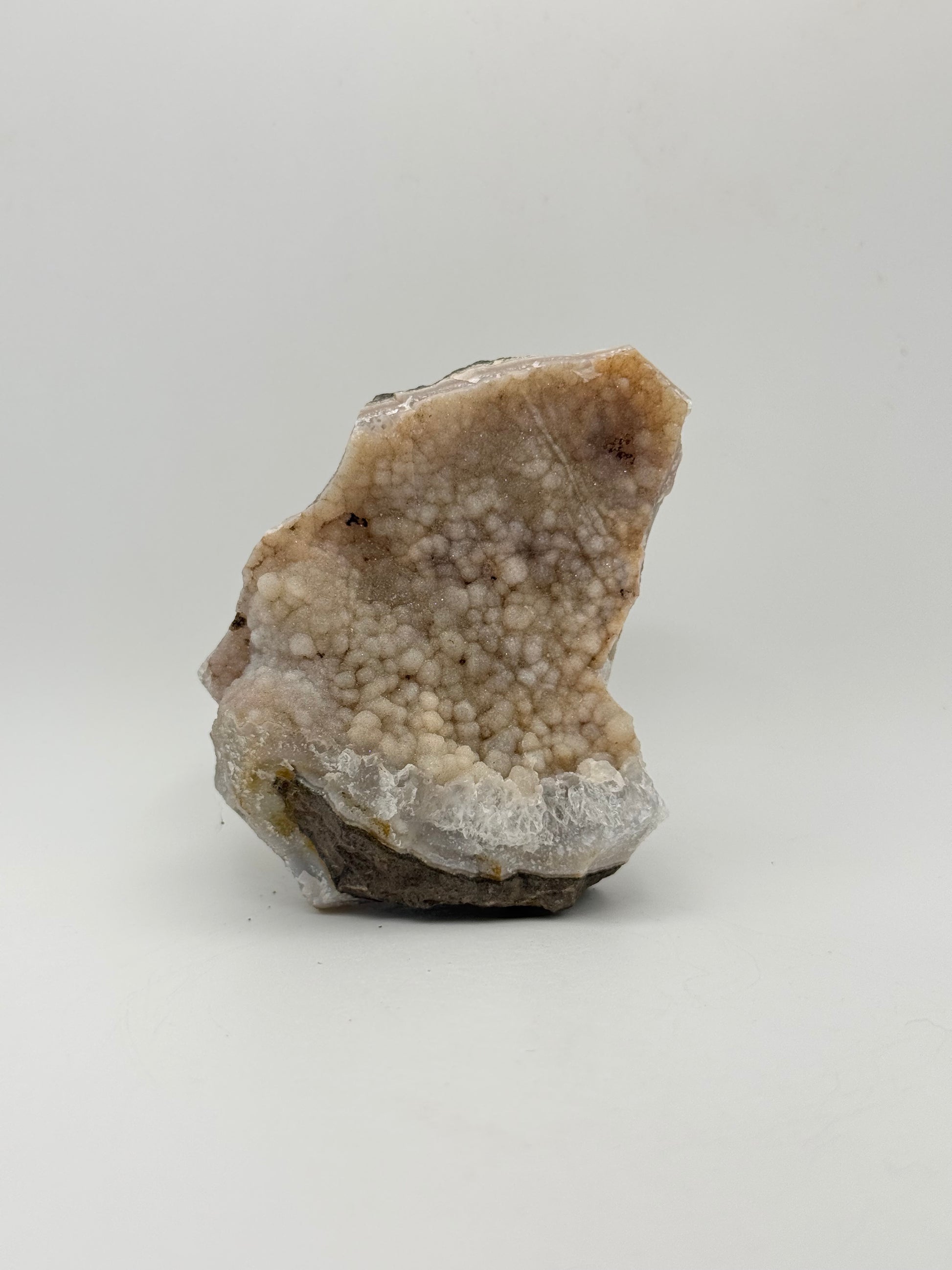 Rainbow amethyst crystal cluster.