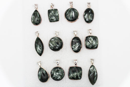 Seraphinite Pendant B