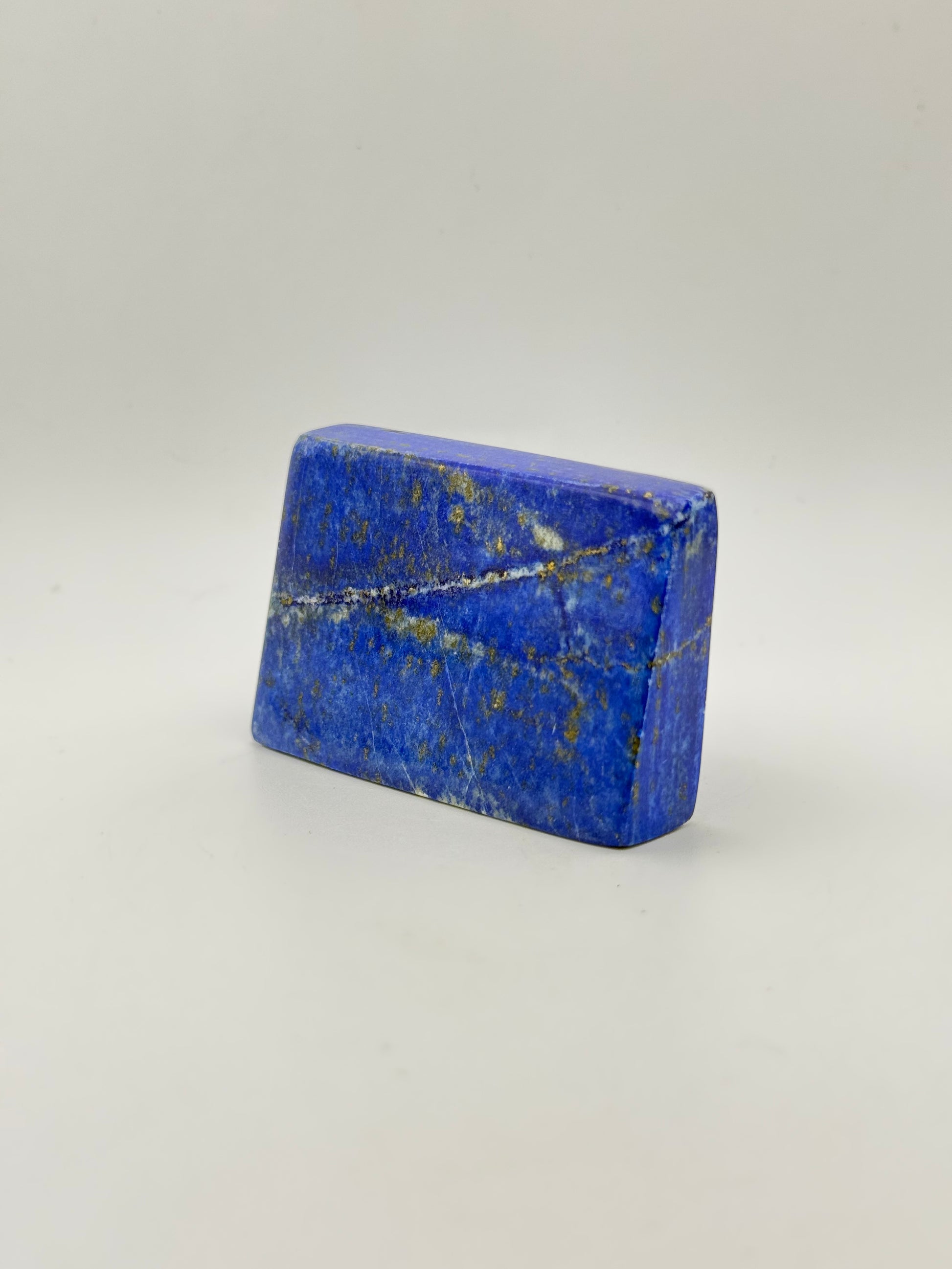 Polished Lapis Lazuli free form.