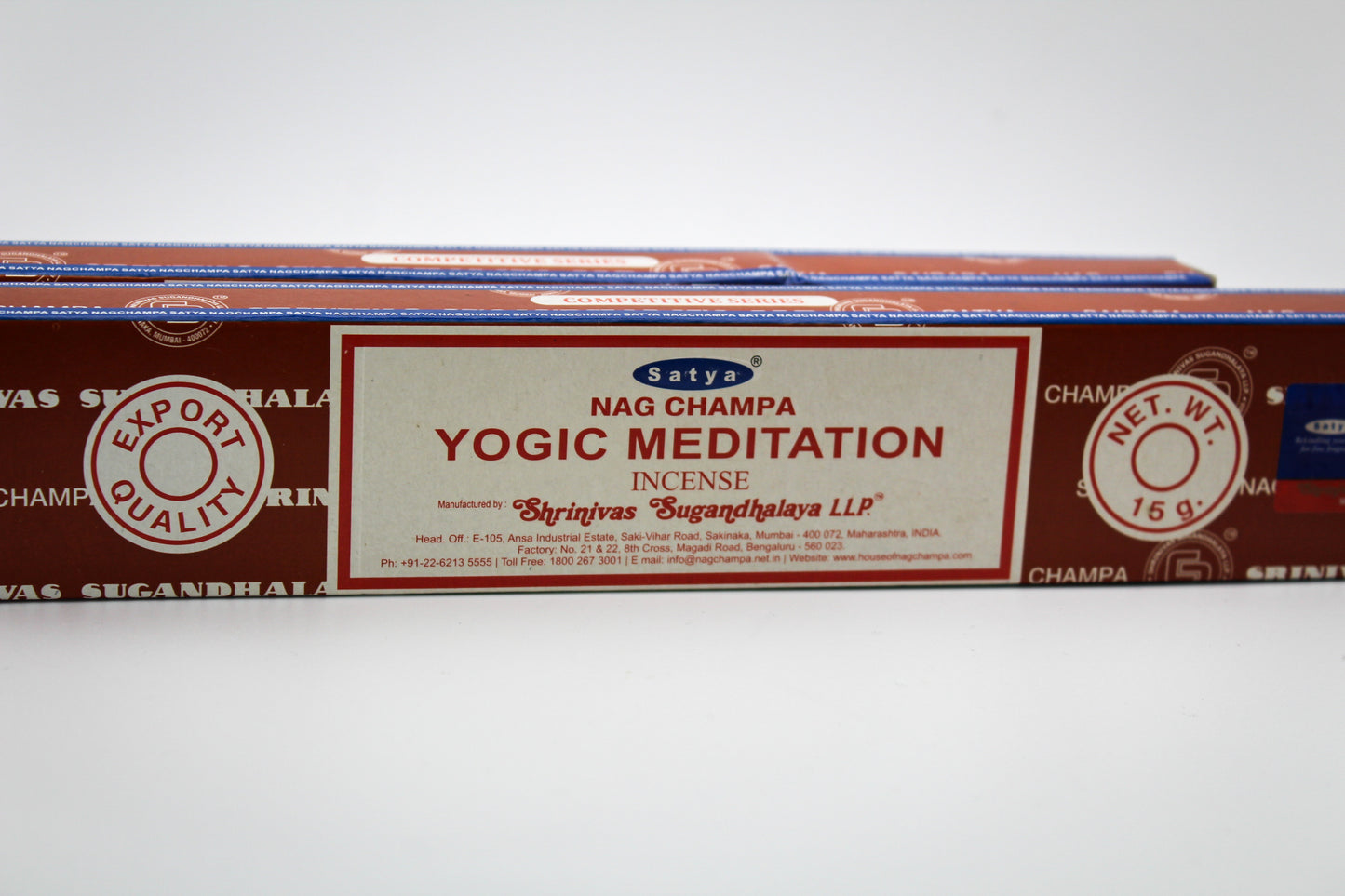 Yogic Meditation Incense Package