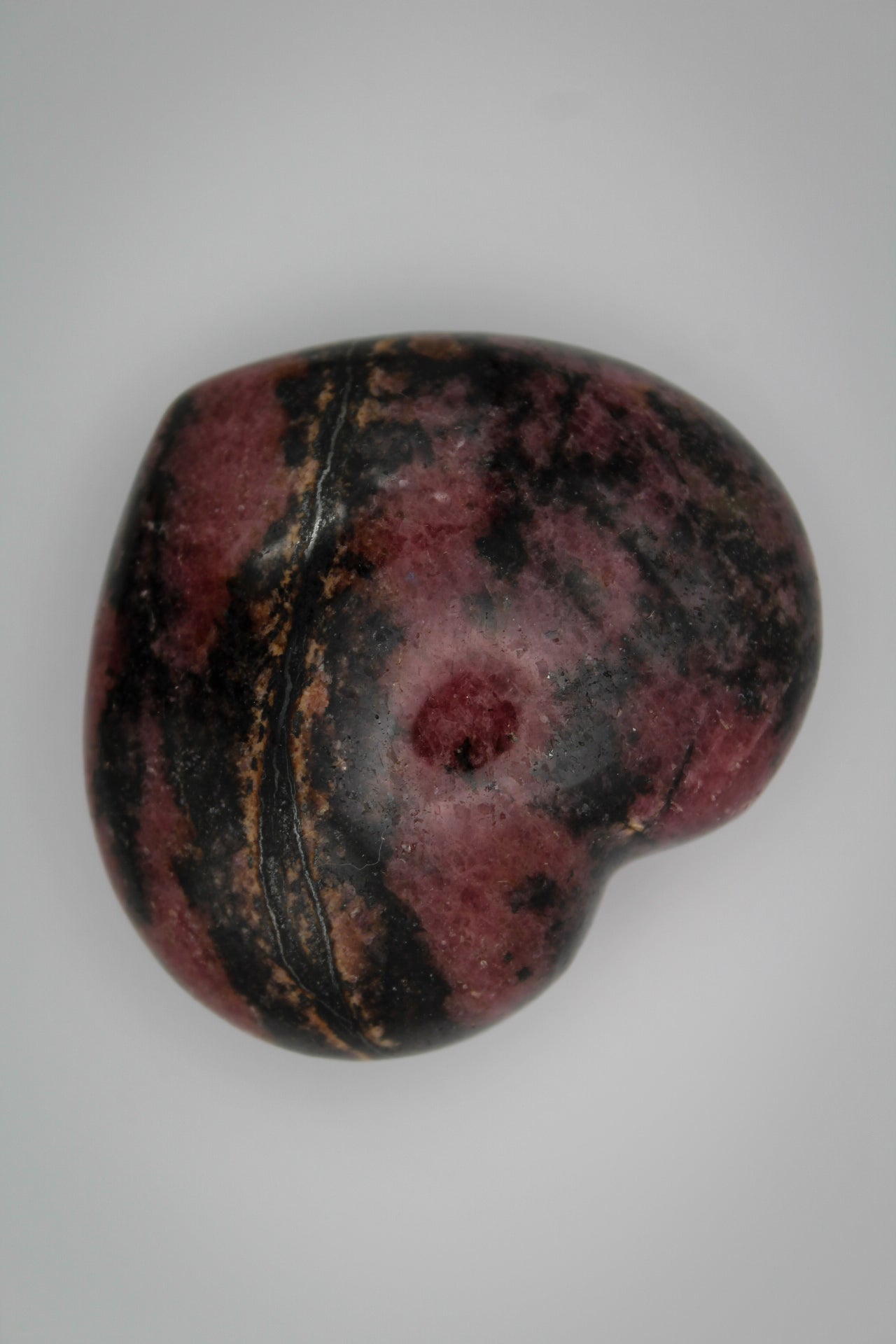 Rhodonite Heart 1