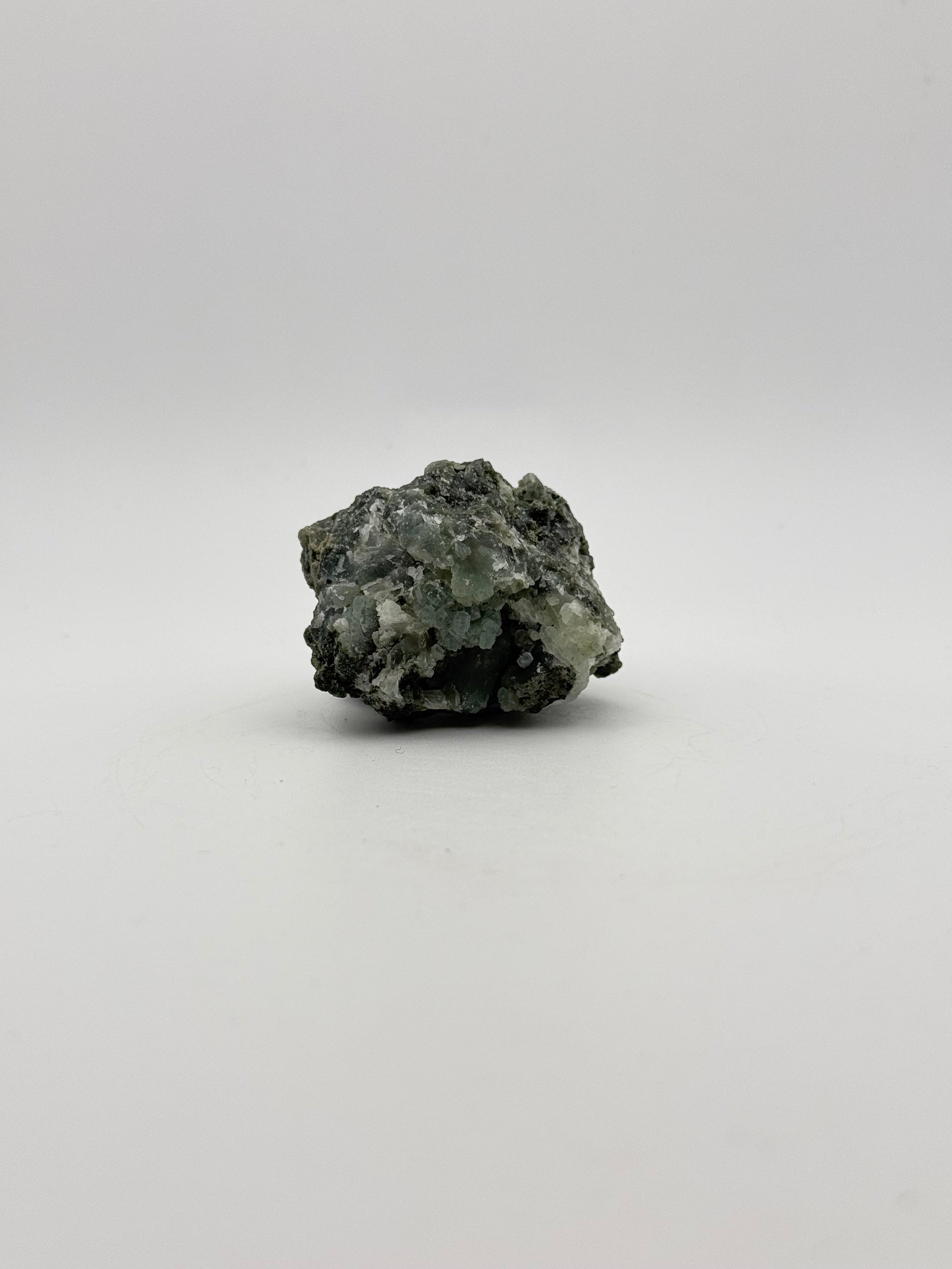 Raw prehnite specimen.