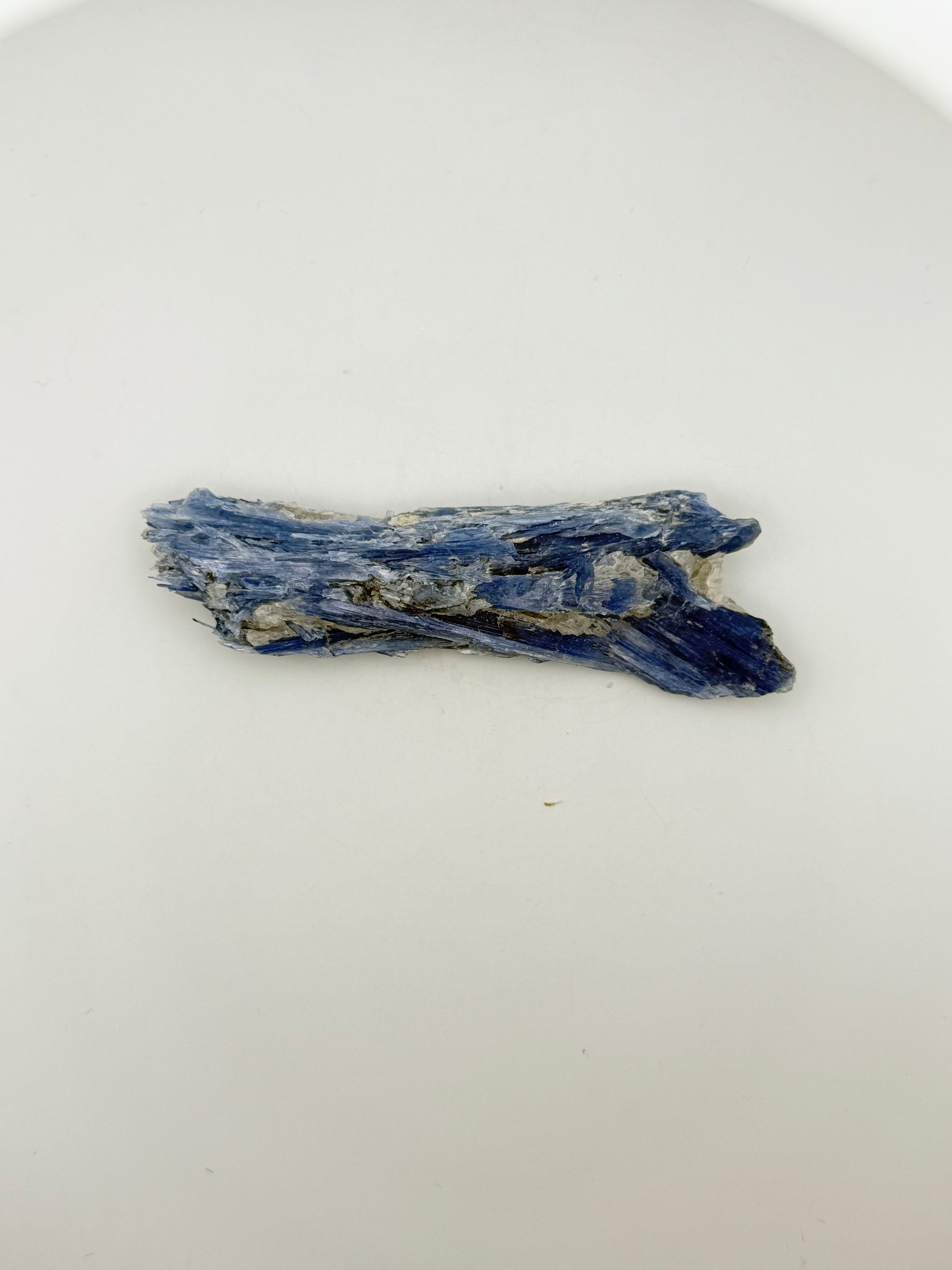 Blue Kyanite crystal cluster