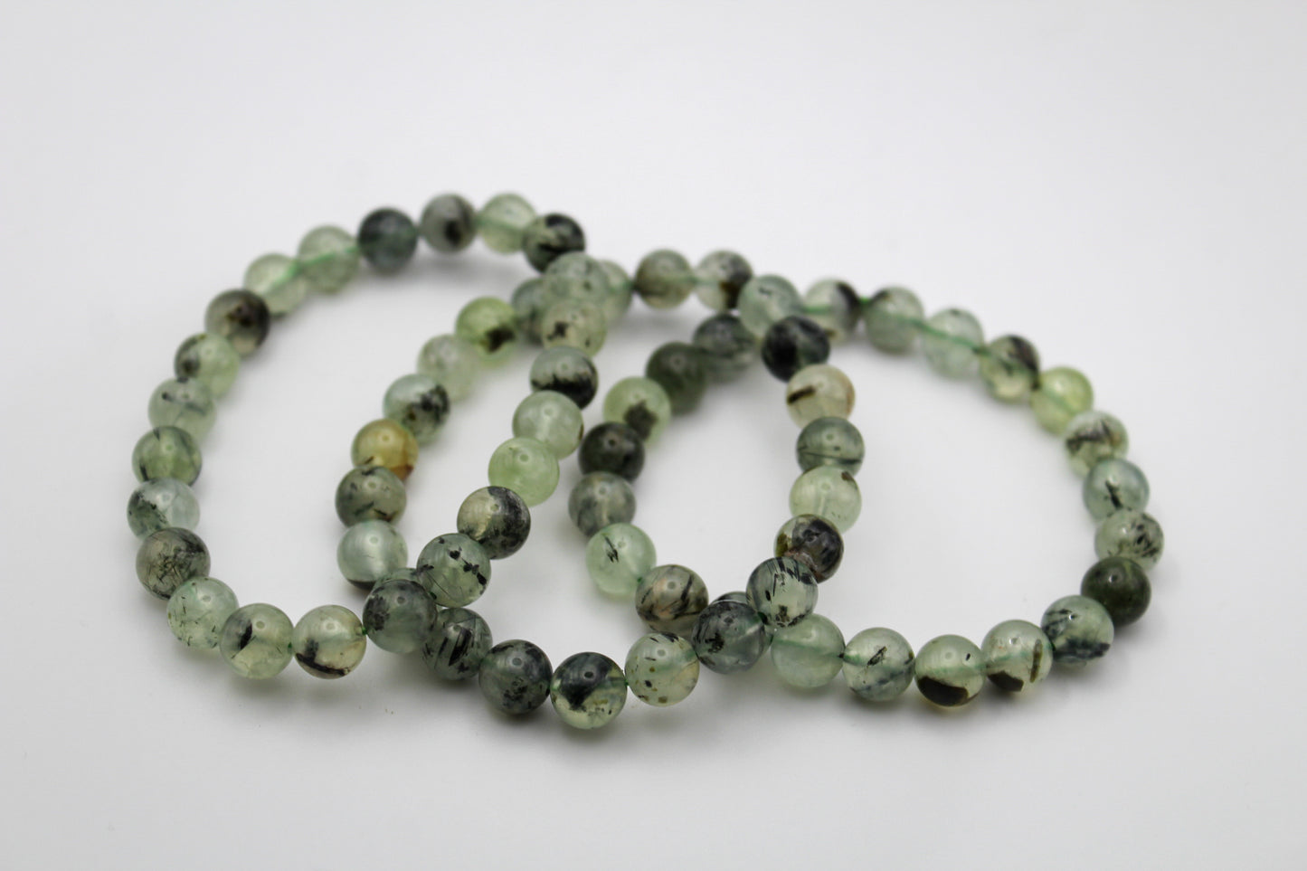 Prehnite bracelet