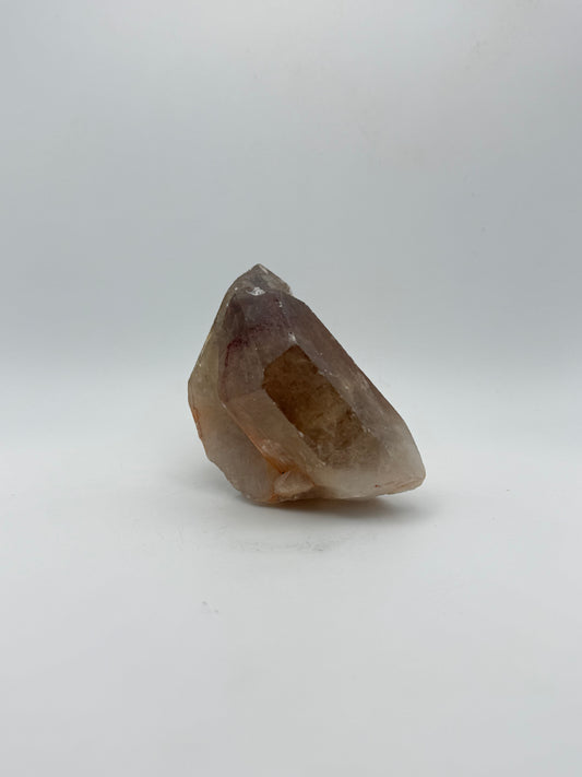 Smoky quartz cluster with good clarity and color.