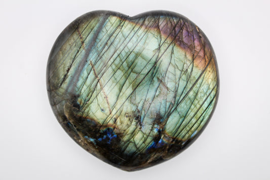 Labradorite Heart 2