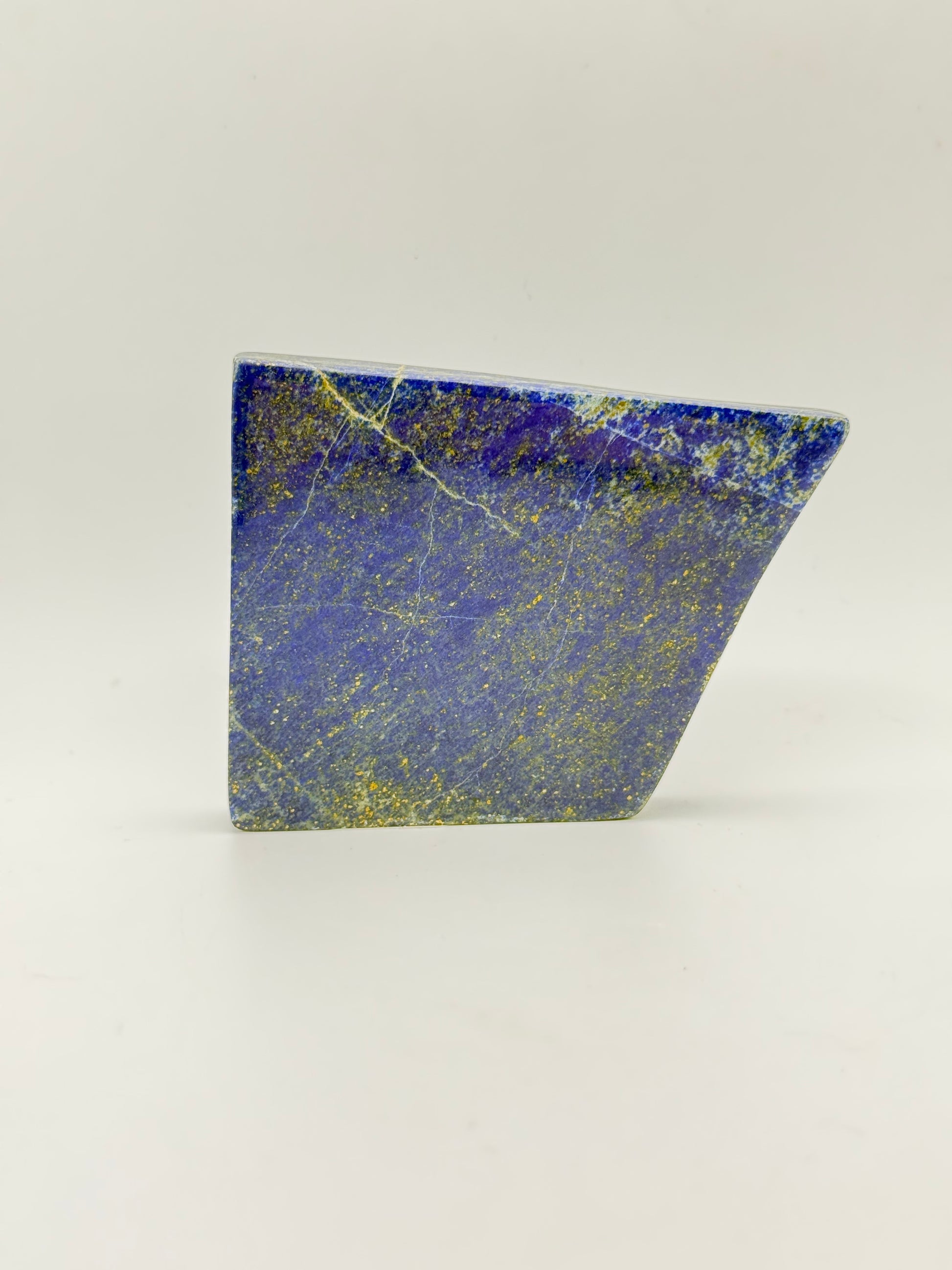 Polished Lapis Lazuli free form.