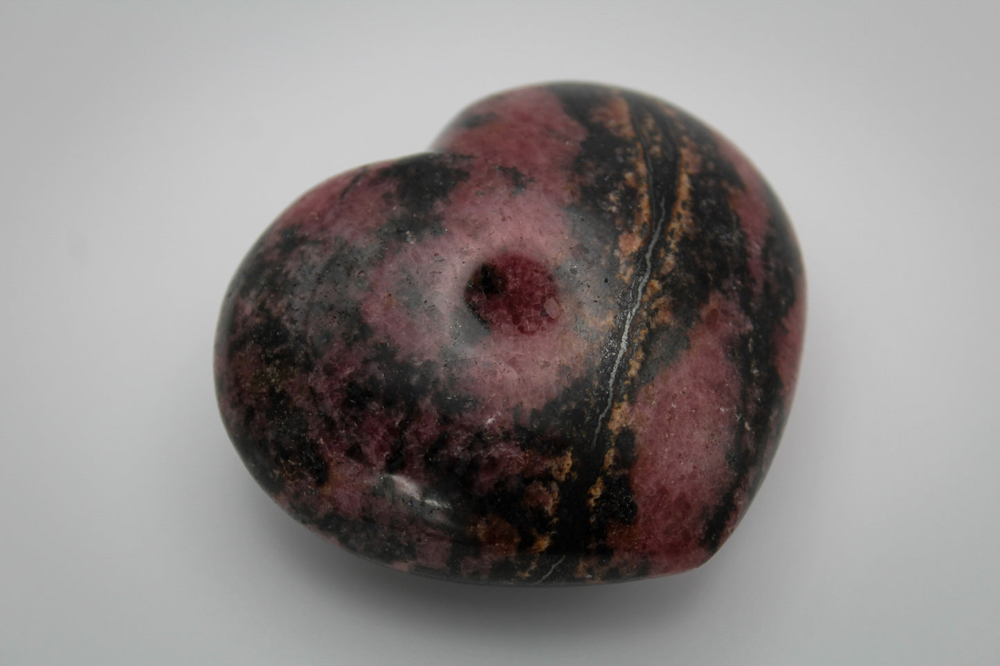 Rhodonite Heart 1