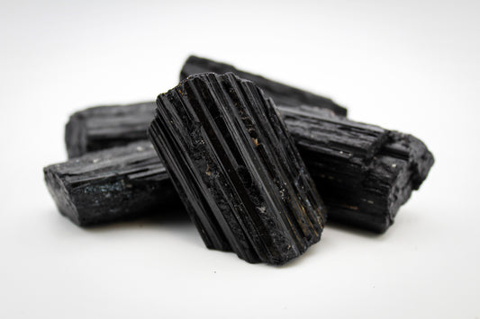 Black Tourmaline Rough Large