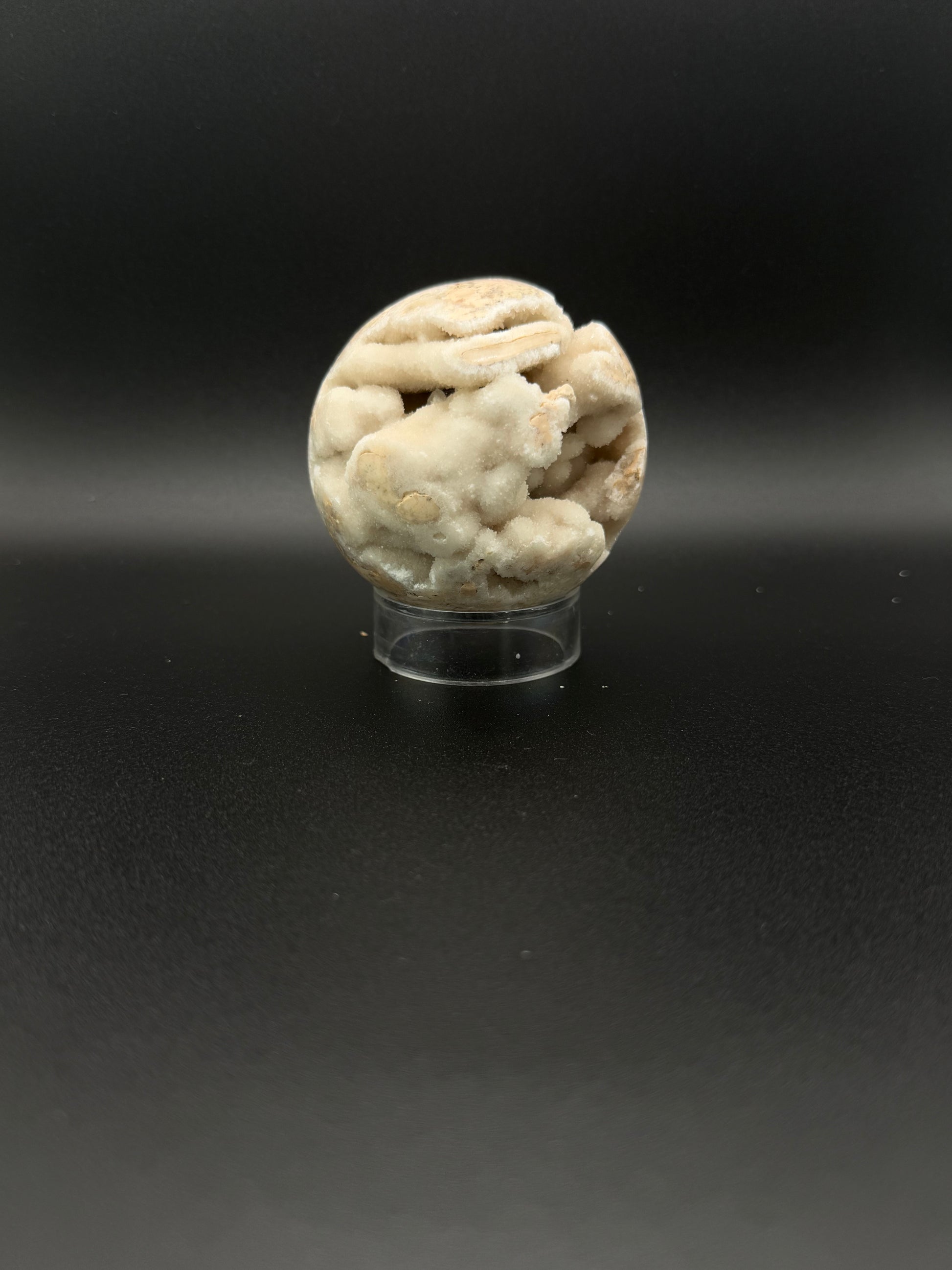 Sphere shaped Calcite crystal. 