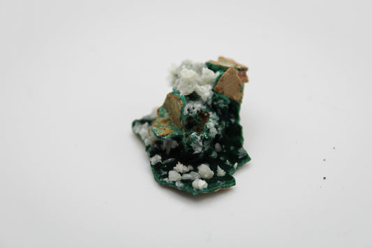 Raw velvet malachite specimen