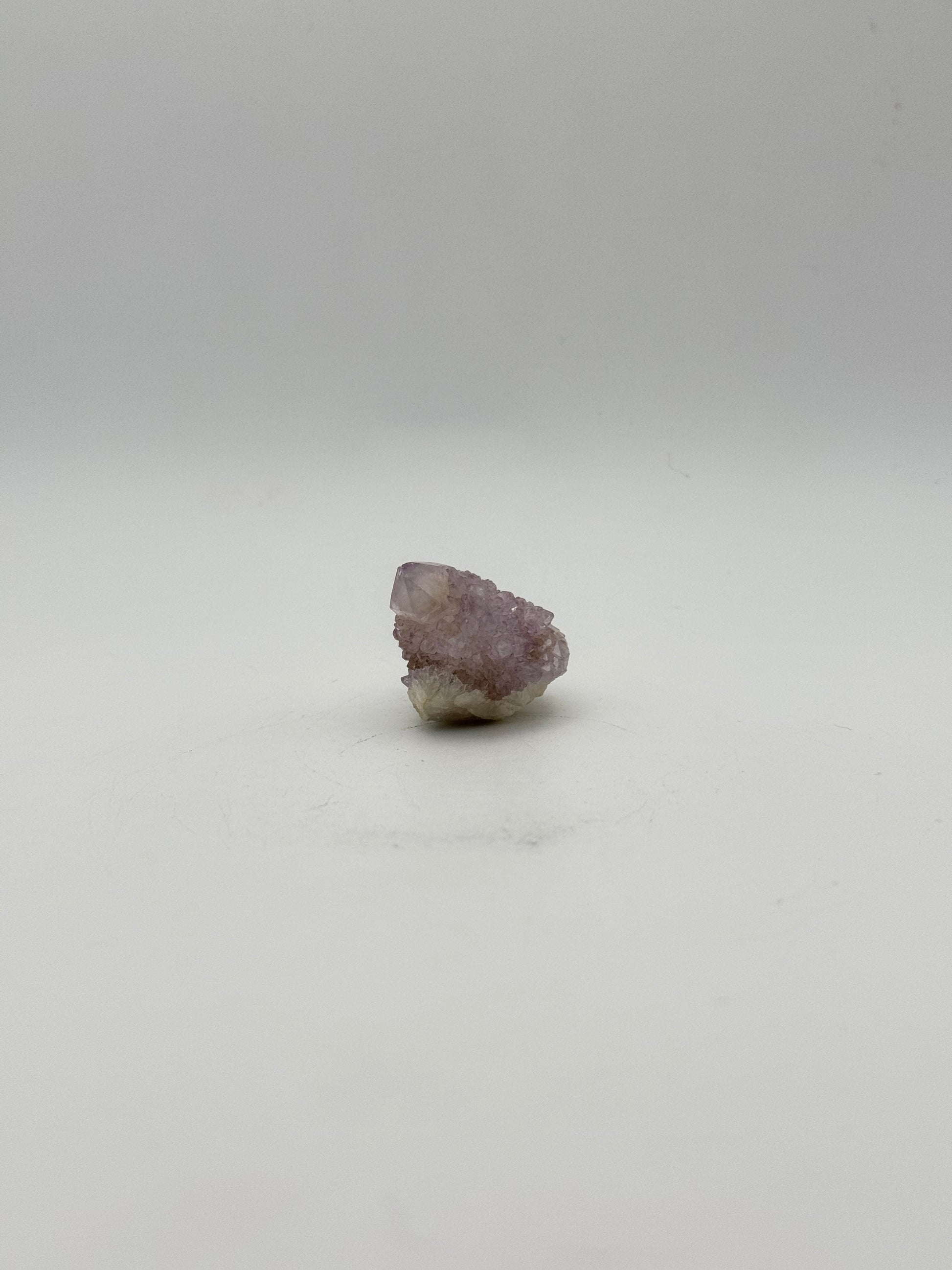 Raw specimen of spirit quartz.