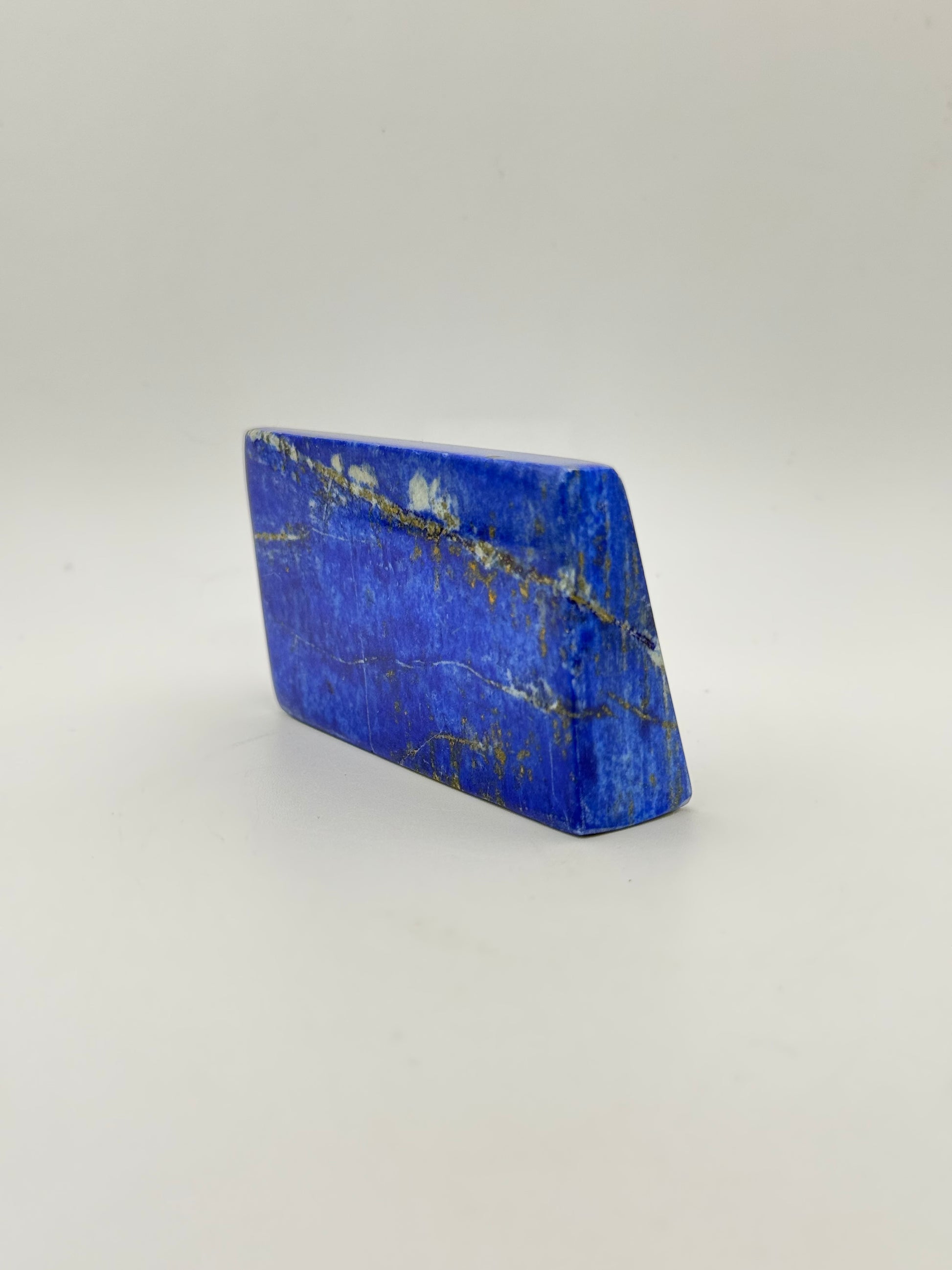 Polished Lapis Lazuli free form.
