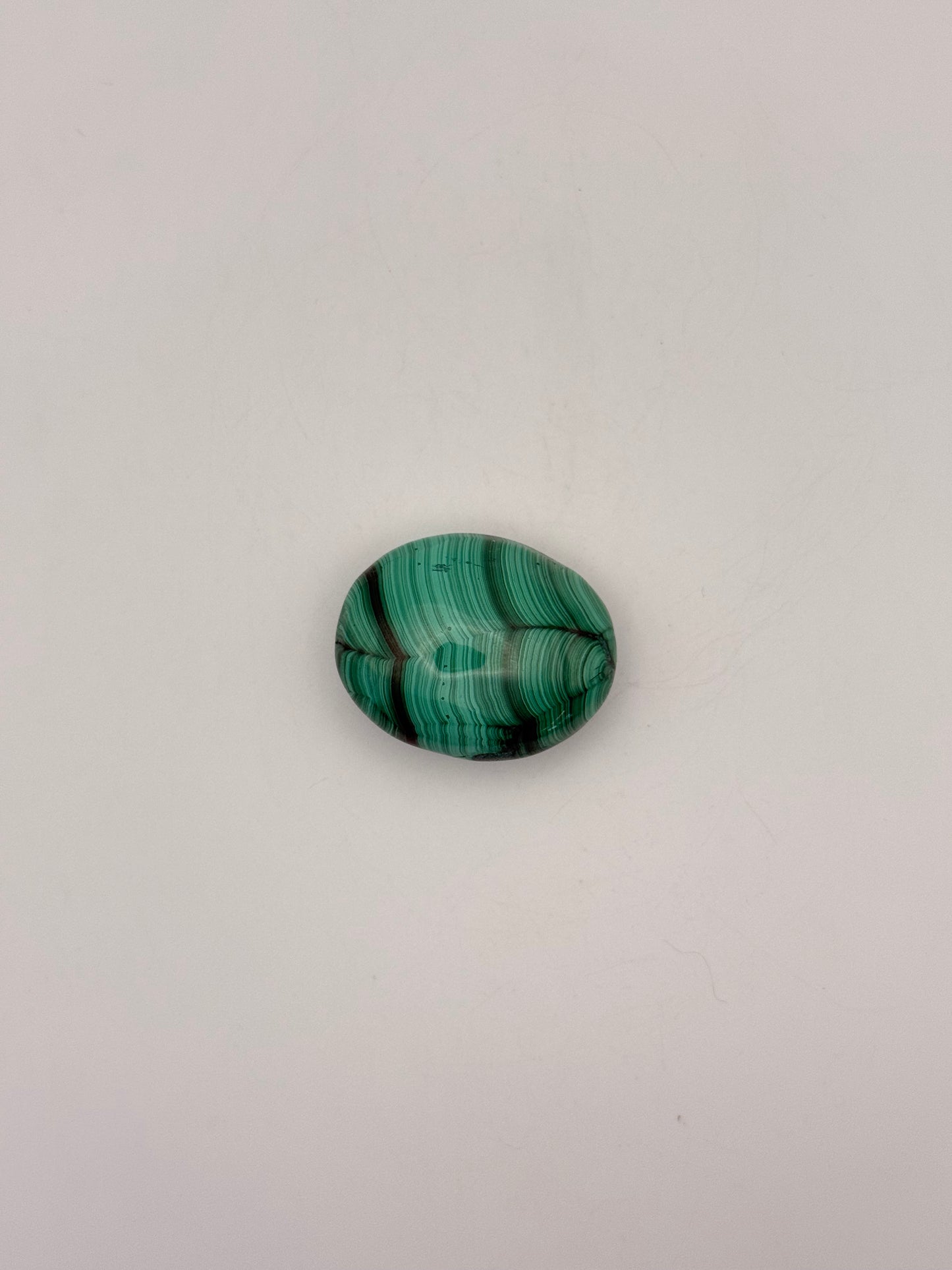 Vibrant green malachite pillow.
