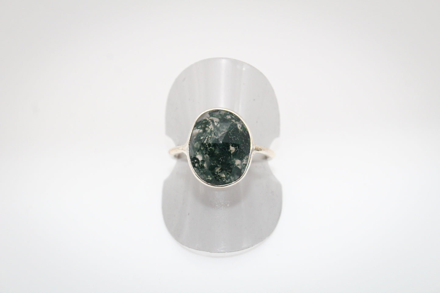 Moss Agate Ring