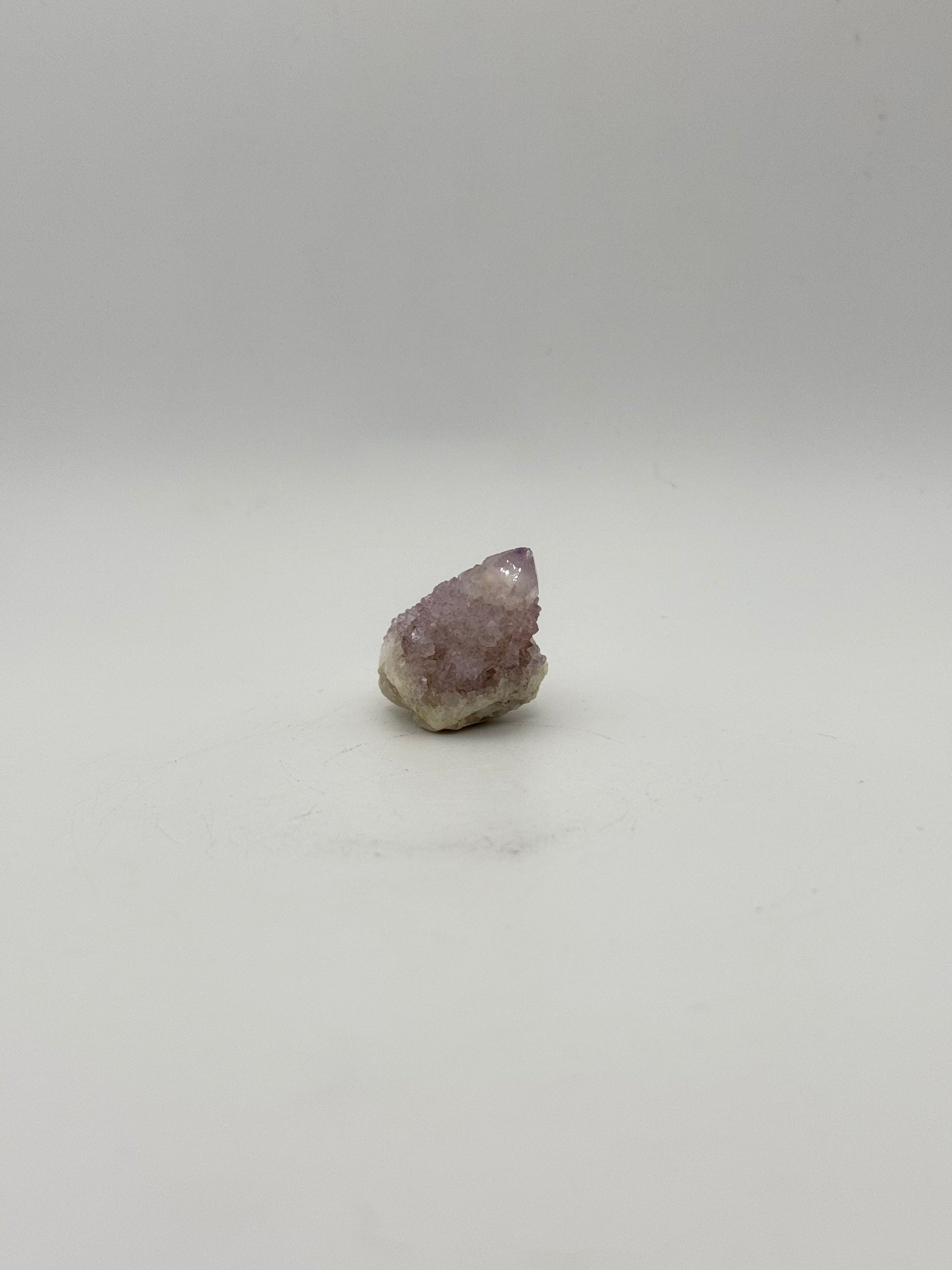 Raw specimen of spirit quartz.