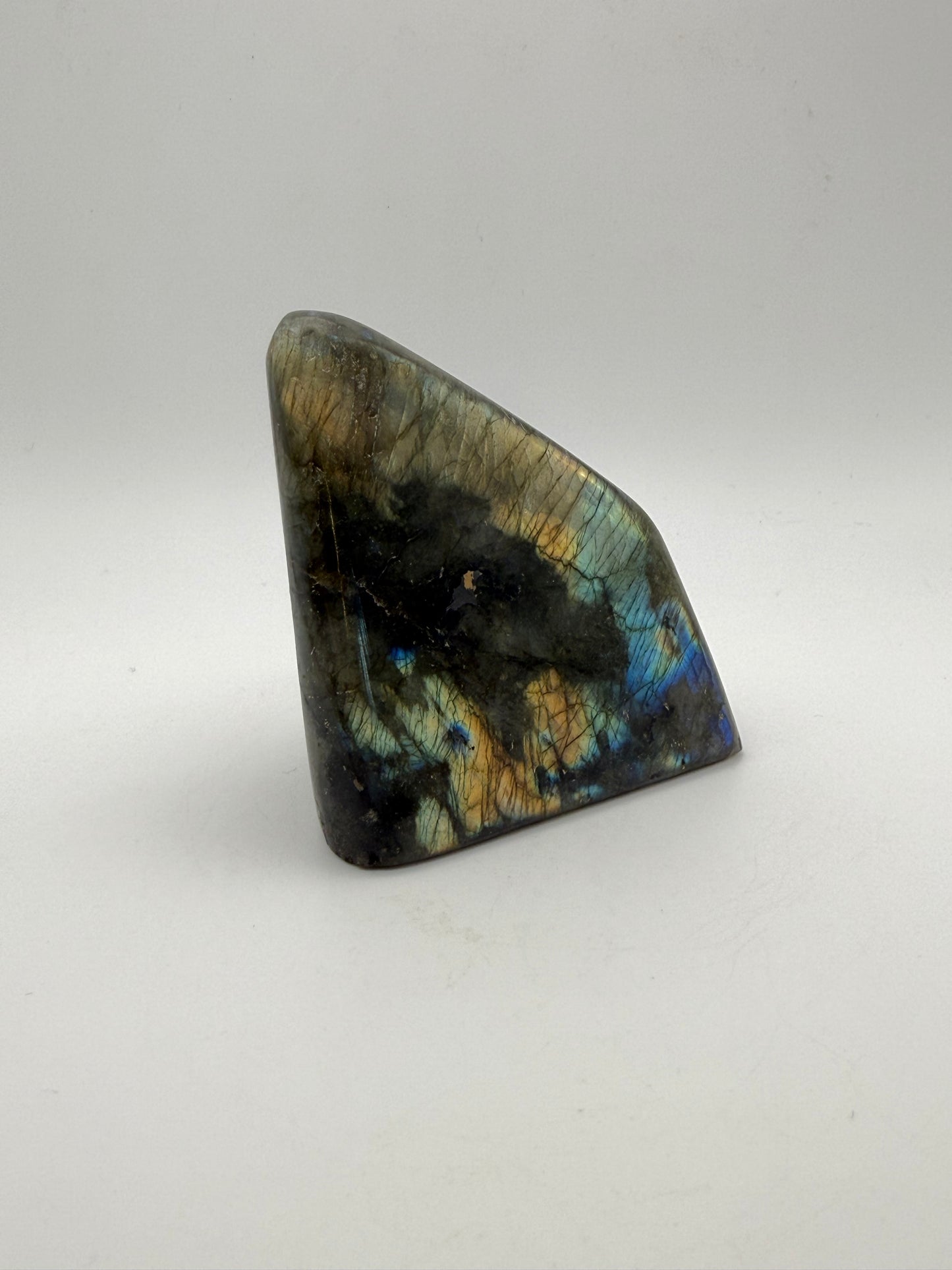 Polished labradorite free form.