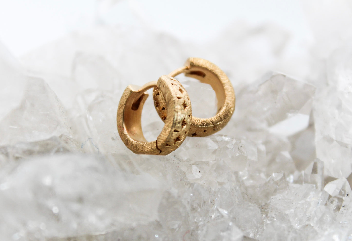 14k Gold Plated Mini Hoops