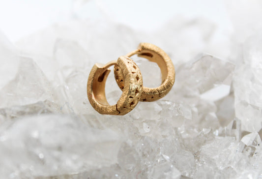 14k Gold Plated Mini Hoops