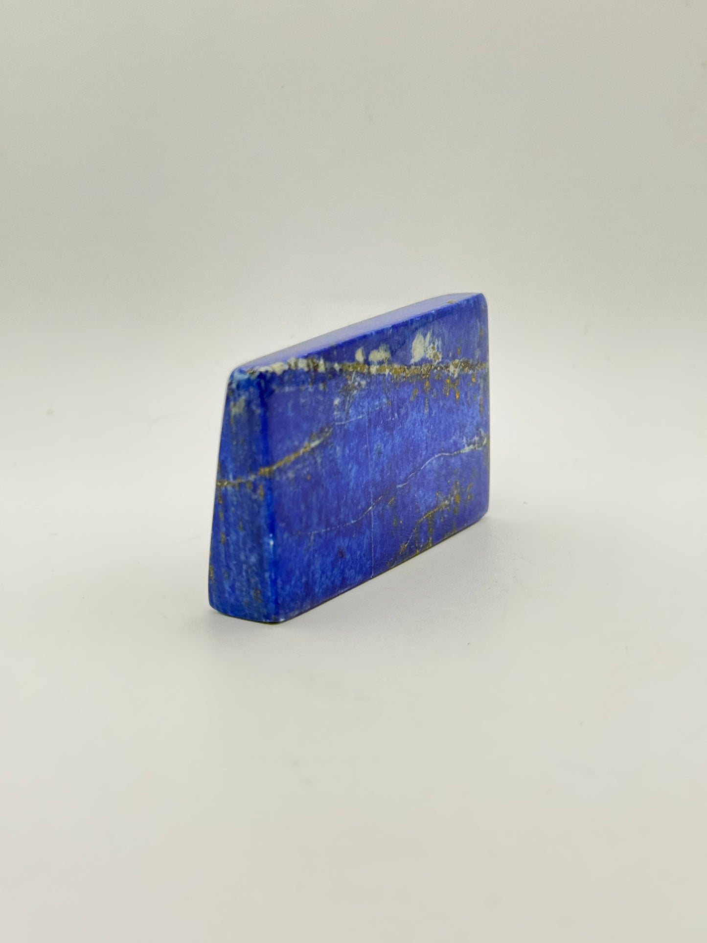 Polished Lapis Lazuli free form.