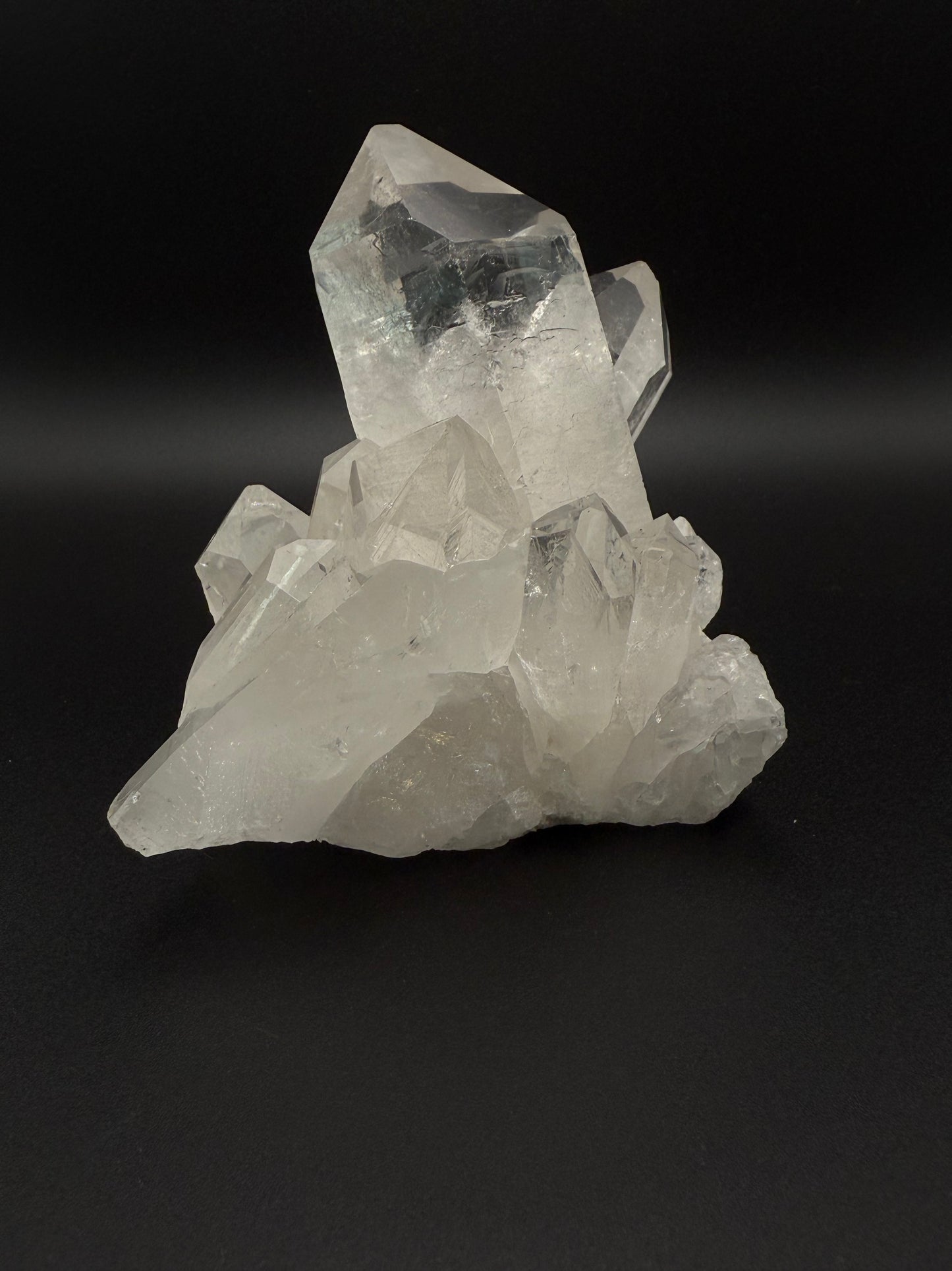 Clear Quartz crystal cluster specimen