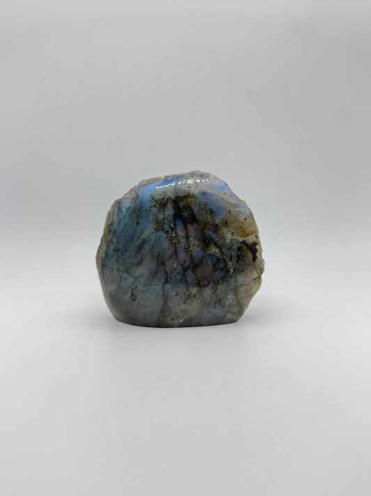 Labradorite one side polished free form.