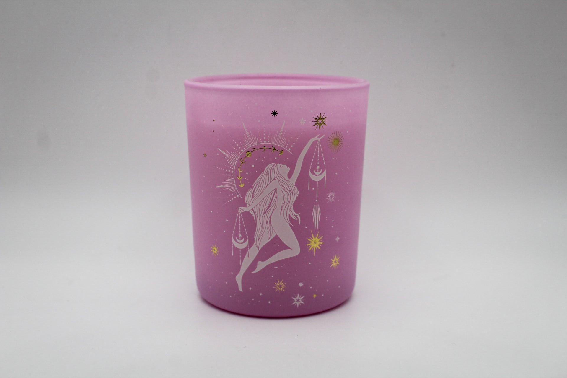 Libra zodiac candle.
