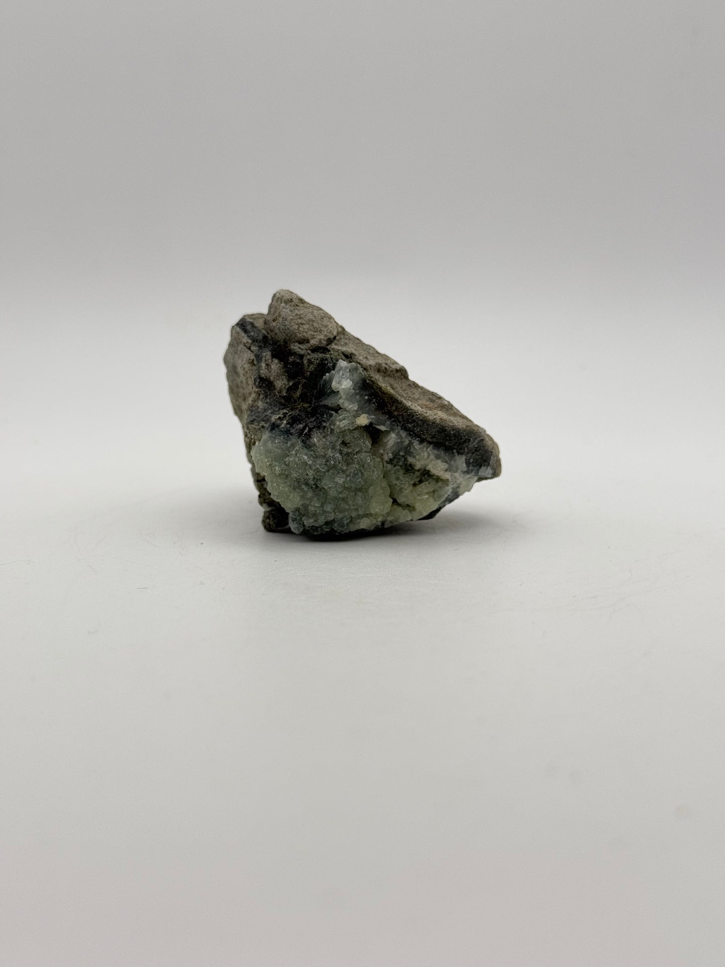 Raw prehnite specimen.