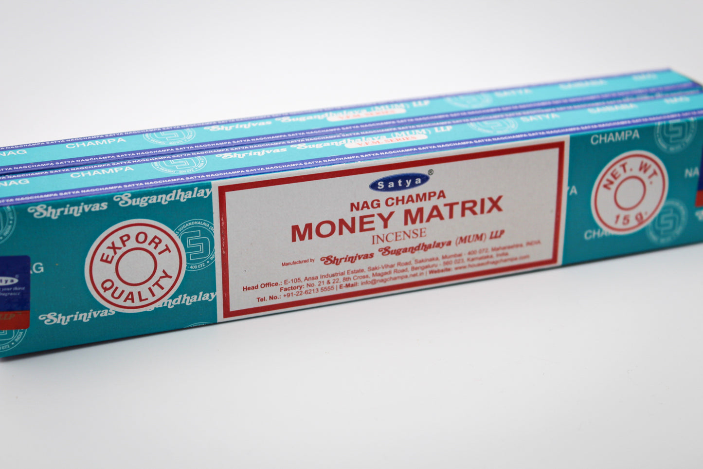 Money Matrix Incense Package