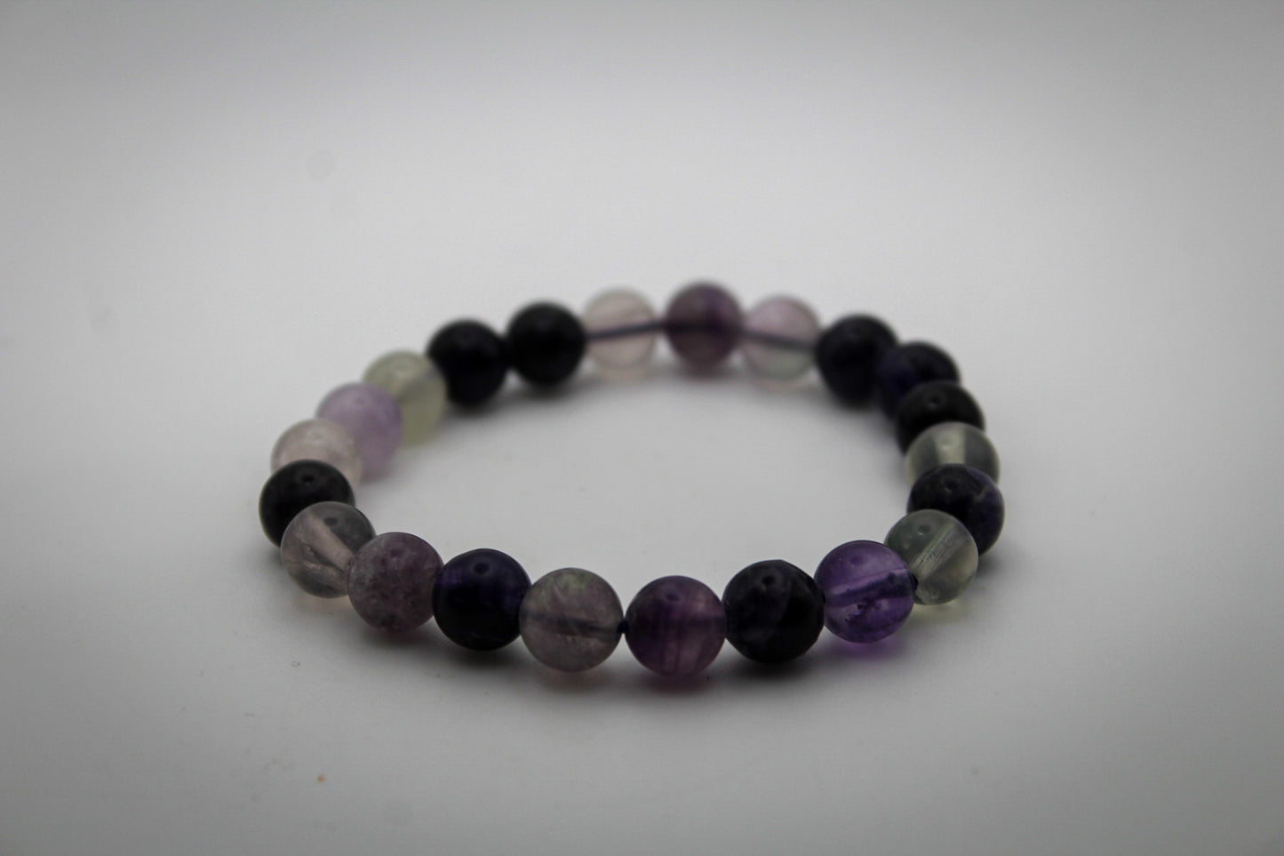 Purple Fluorite Bracelet